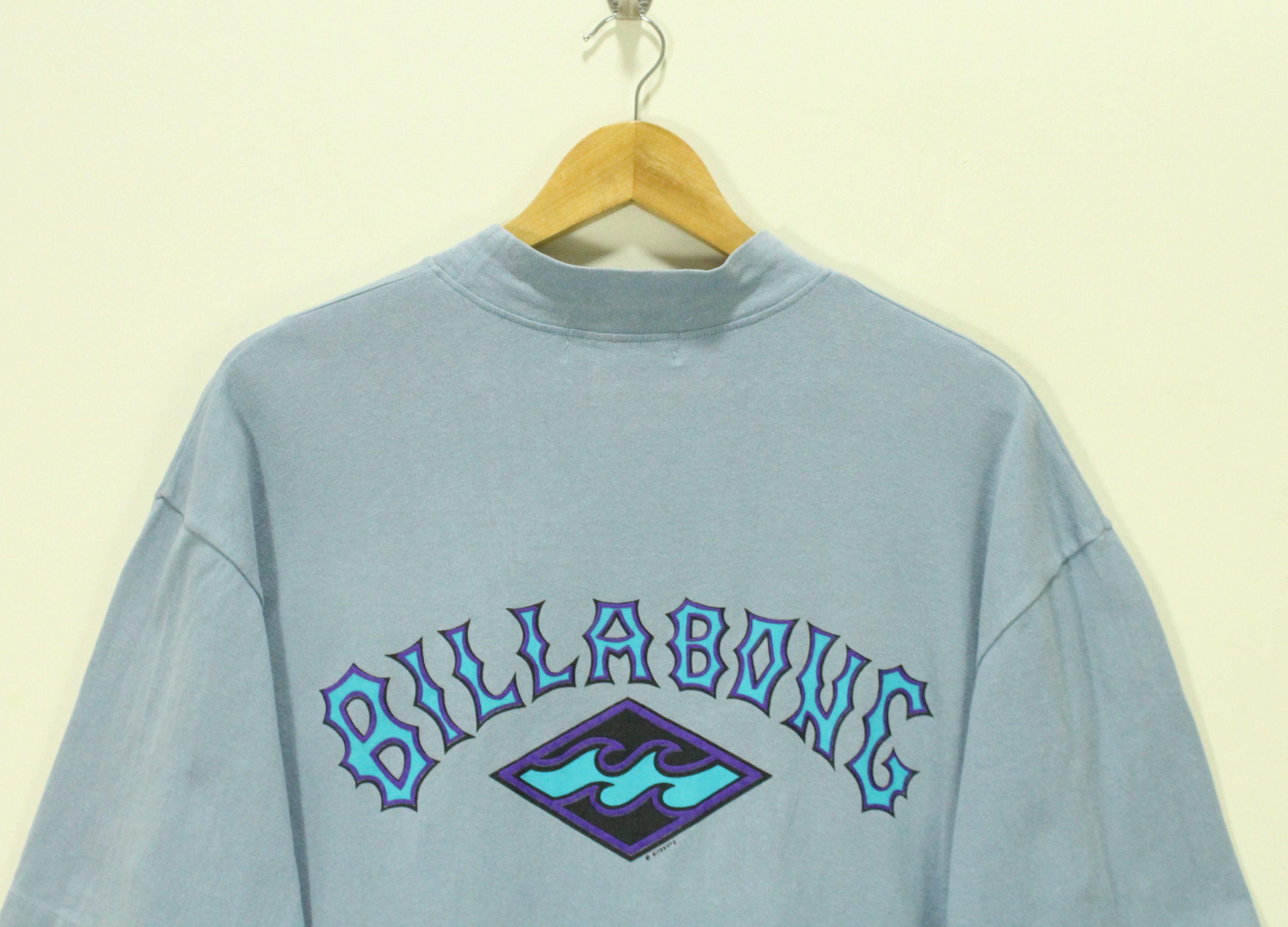 Billabong Vintage BILLABONG T Shirt Single Stitches Size US L / EU 52-54 / 3 - 2 Thumbnail