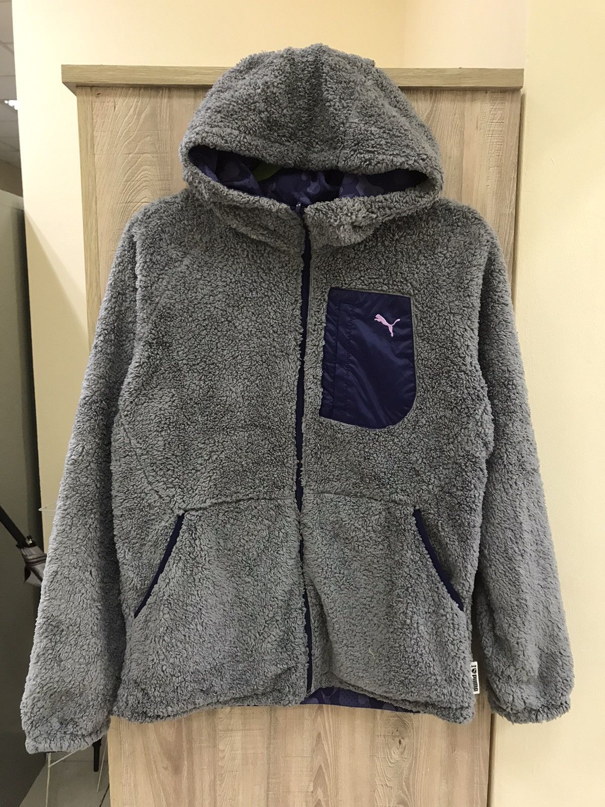 Puma Puma Reversible Fleece Jacket Size US M / EU 48-50 / 2 - 3 Thumbnail