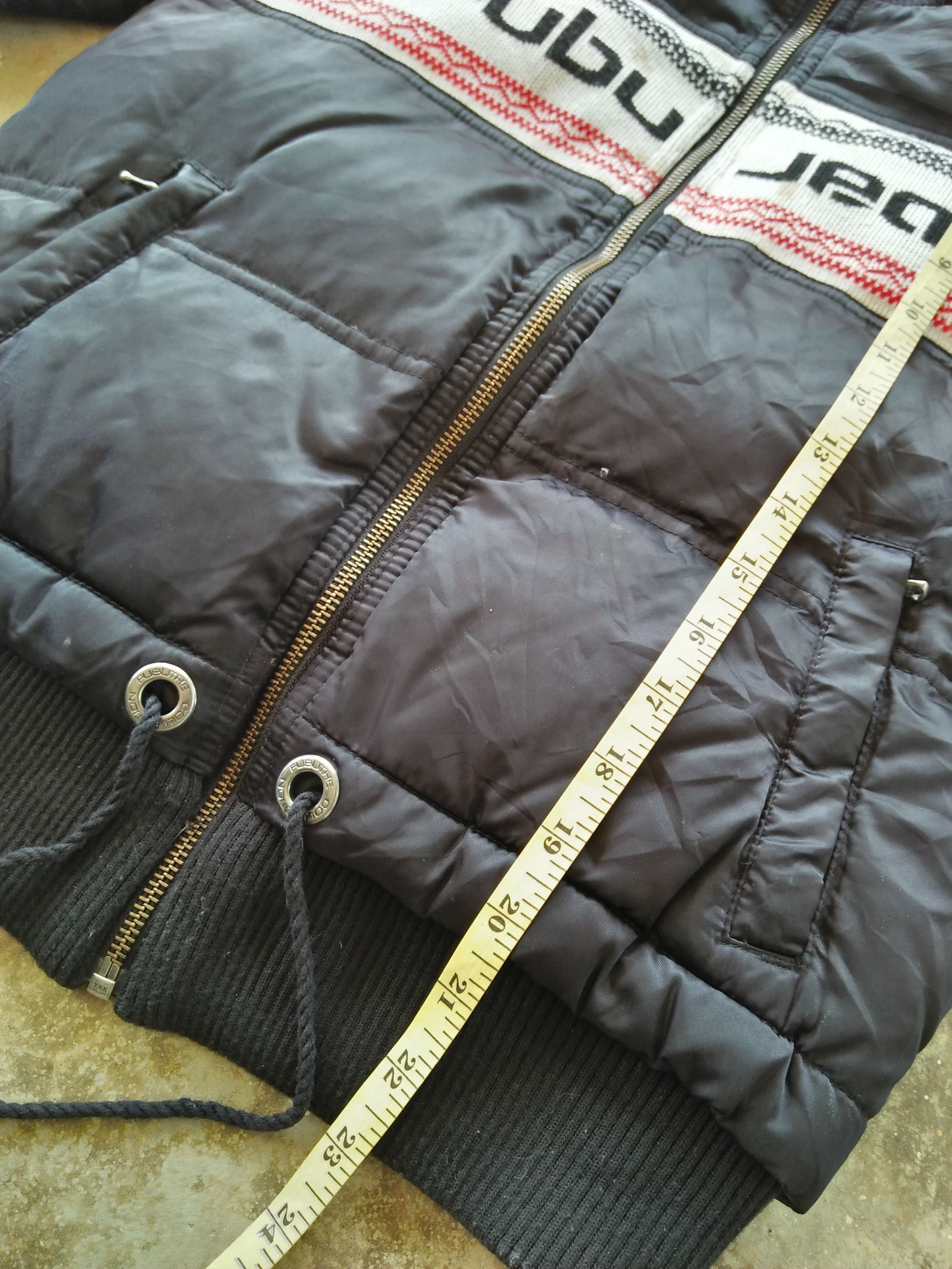 Fubu FUBU Jeans American Big Logo Black White Puffer Jacket Size US S / EU 44-46 / 1 - 13 Thumbnail