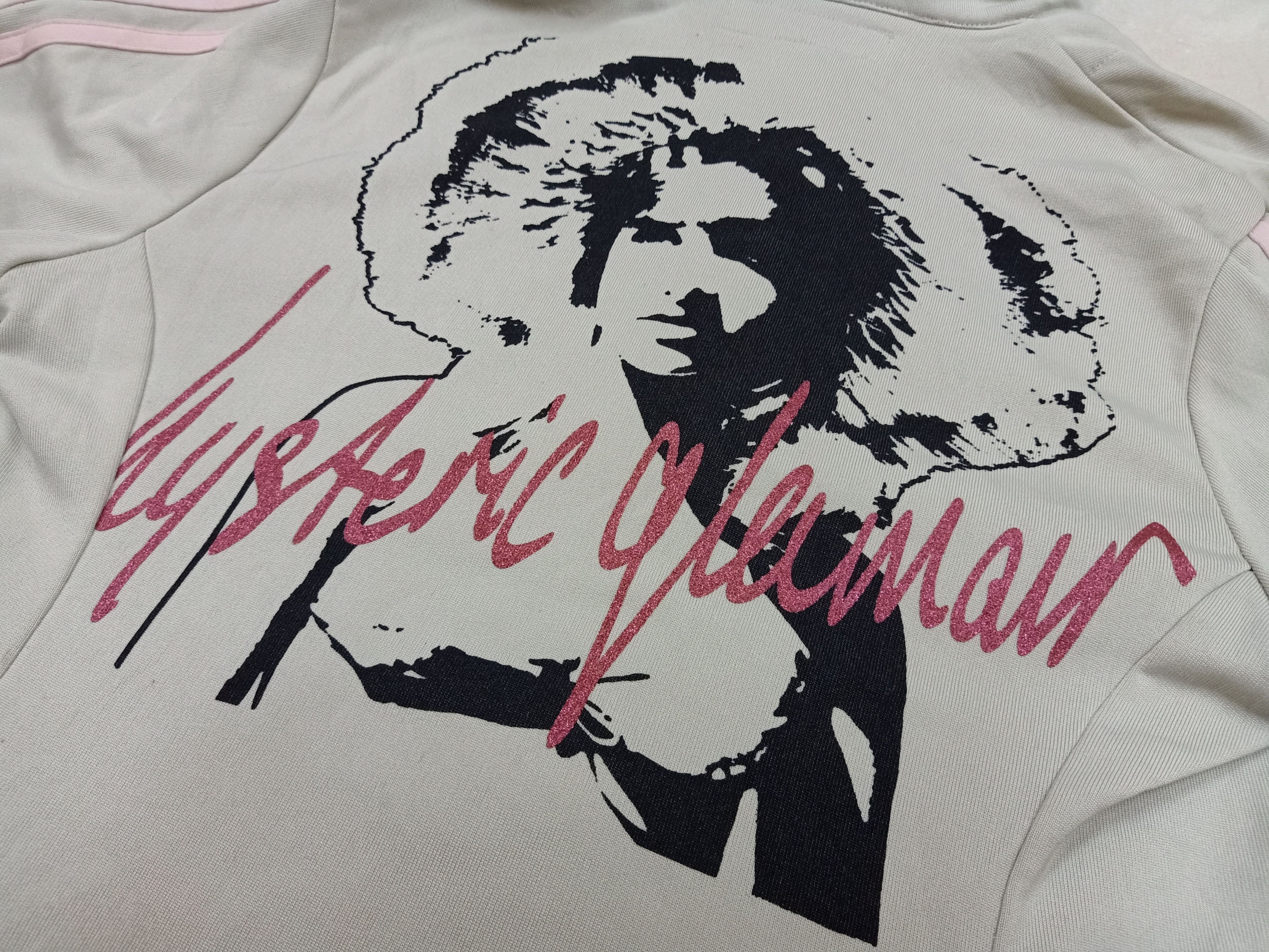 Hysteric Glamour HYSTERIC GLAMOUR Afro Girl Big Graphic Lite Gray Crop Jacket Size XS / US 0-2 / IT 36-38 - 6 Thumbnail
