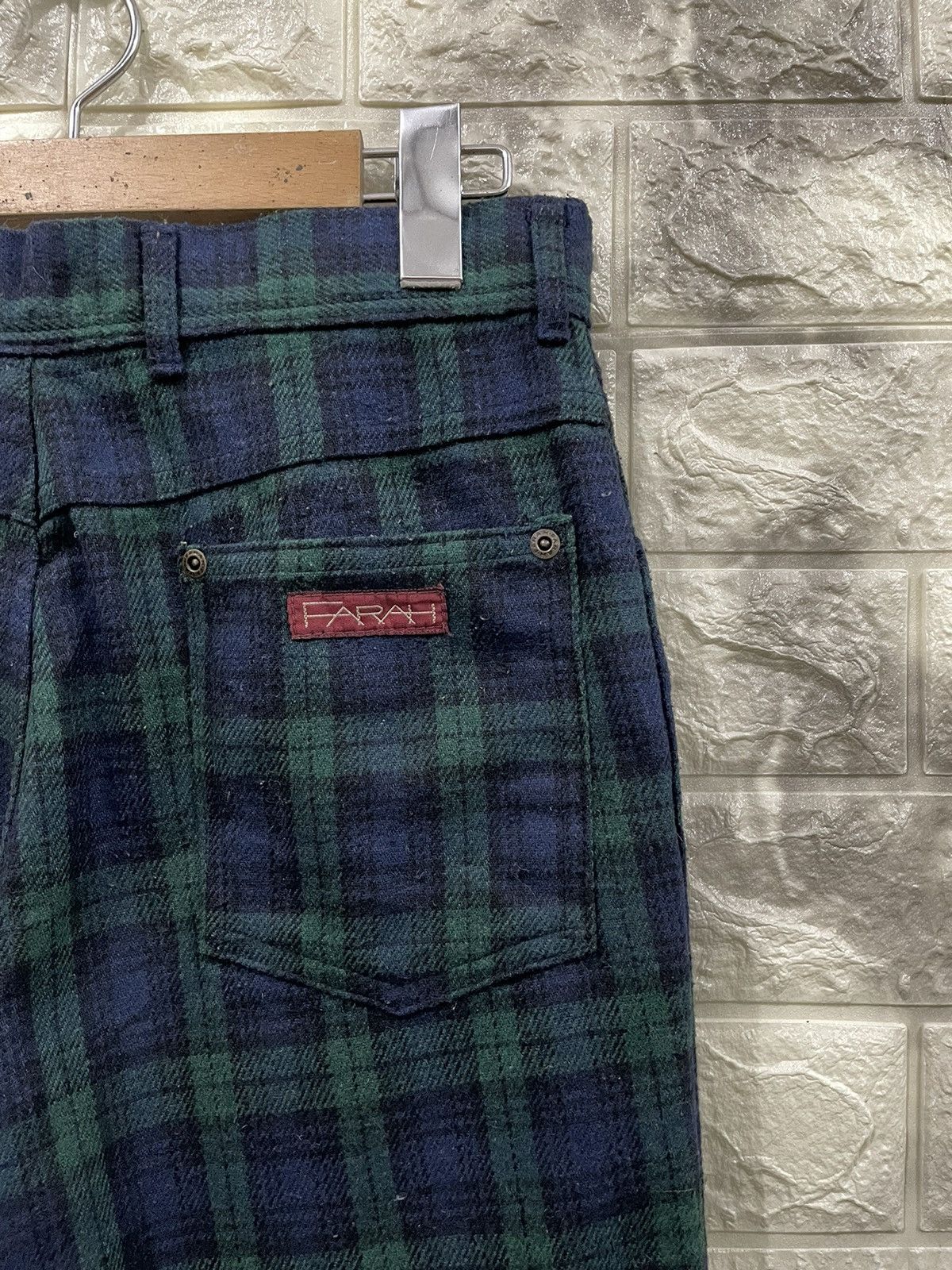 Farah × Vintage VINTAGE FARAH CHECKERED PANTS Size US 28 / EU 44 - 5 Thumbnail