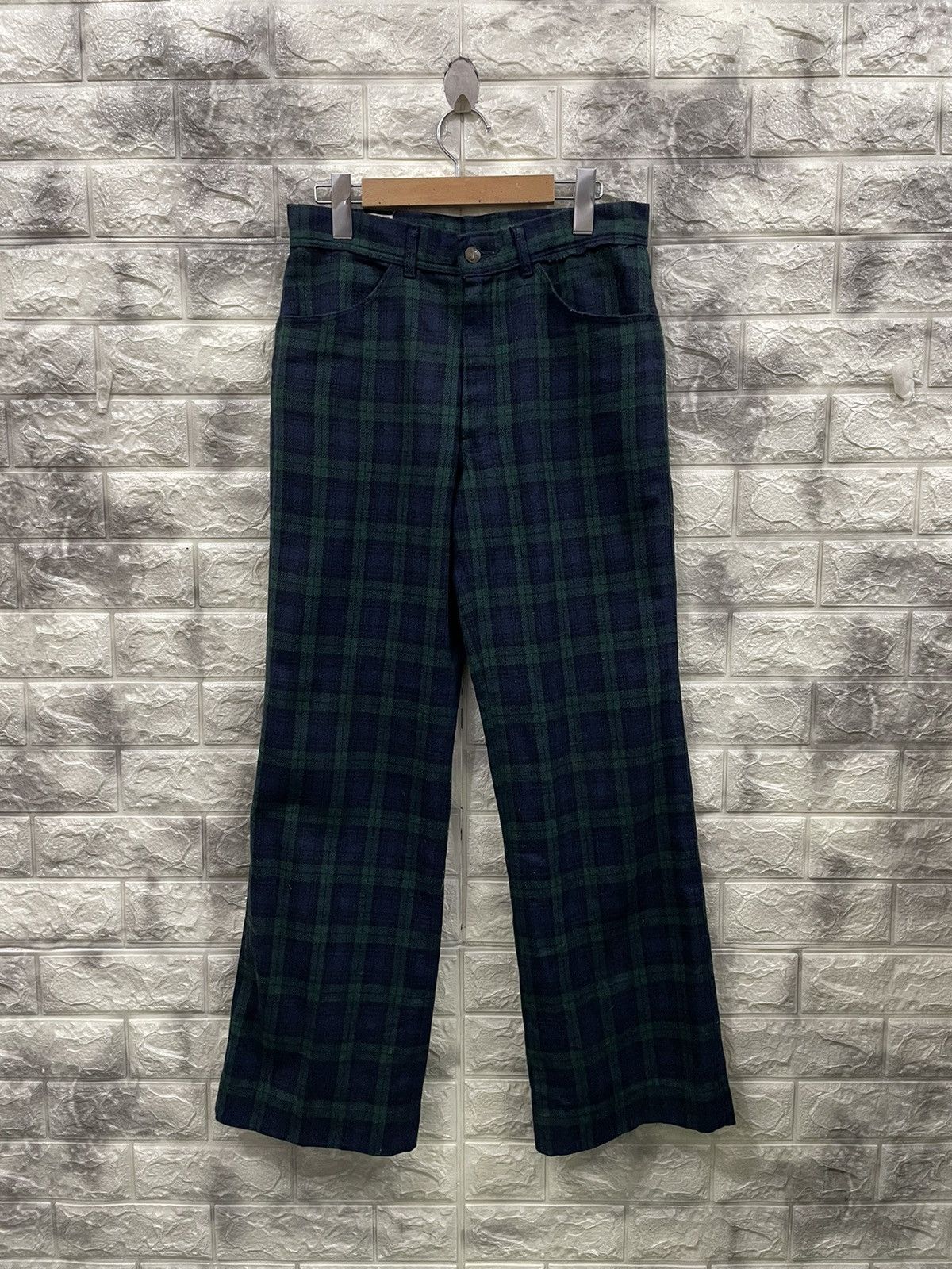 Farah × Vintage VINTAGE FARAH CHECKERED PANTS Size US 28 / EU 44 - 1 Thumbnail
