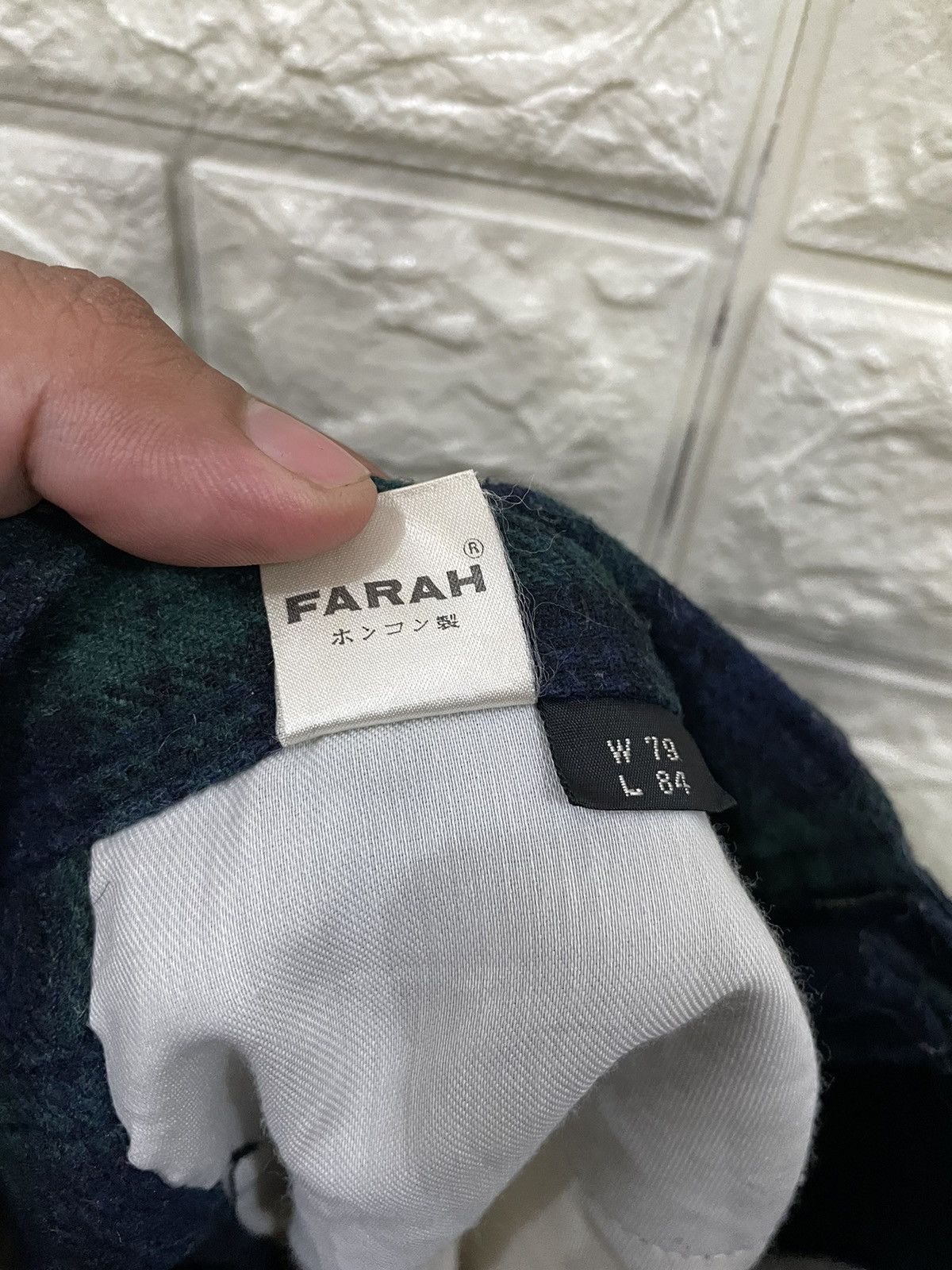 Farah × Vintage VINTAGE FARAH CHECKERED PANTS Size US 28 / EU 44 - 10 Thumbnail