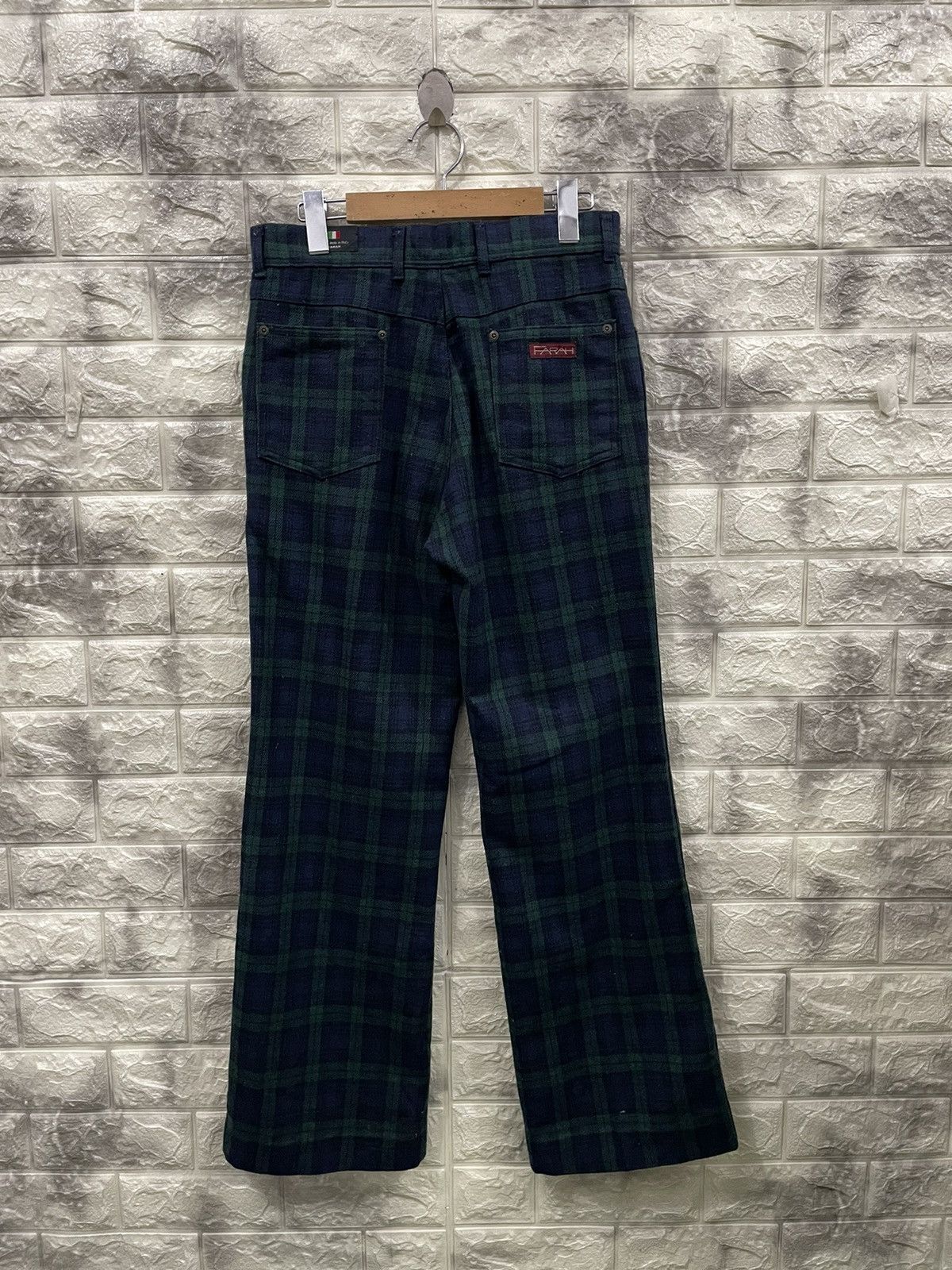 Farah × Vintage VINTAGE FARAH CHECKERED PANTS Size US 28 / EU 44 - 3 Thumbnail