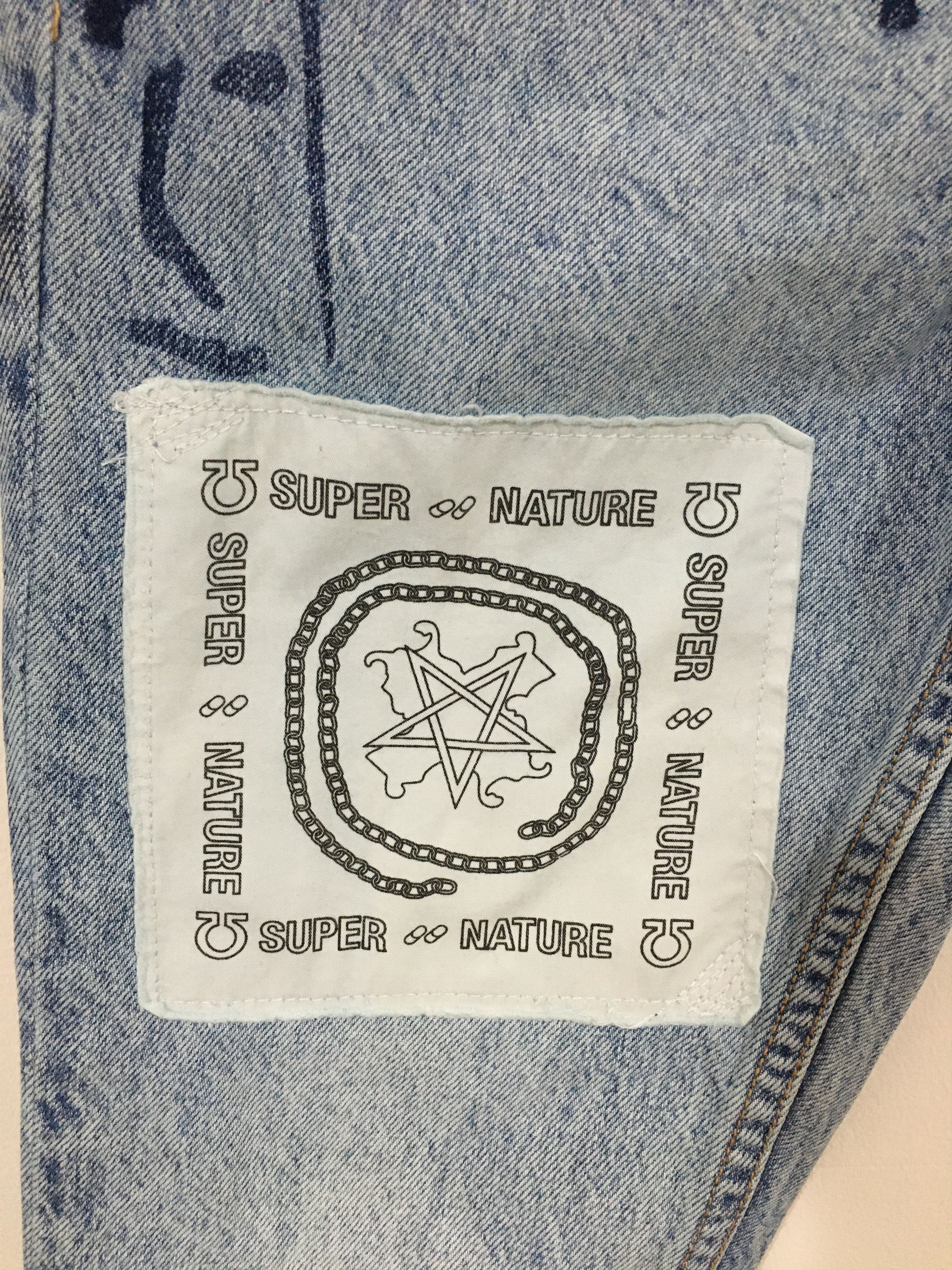 Ksubi Chitch Khaos Distressed Scribble Jeans Size US 30 / EU 46 - 6 Thumbnail