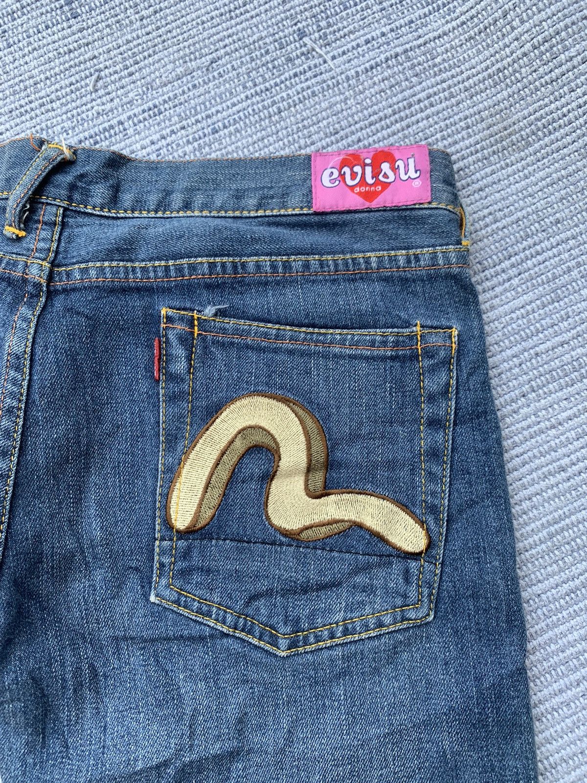 Evisu evisu donna 3d dicock Size 32" / US 10 / IT 46 - 6 Thumbnail