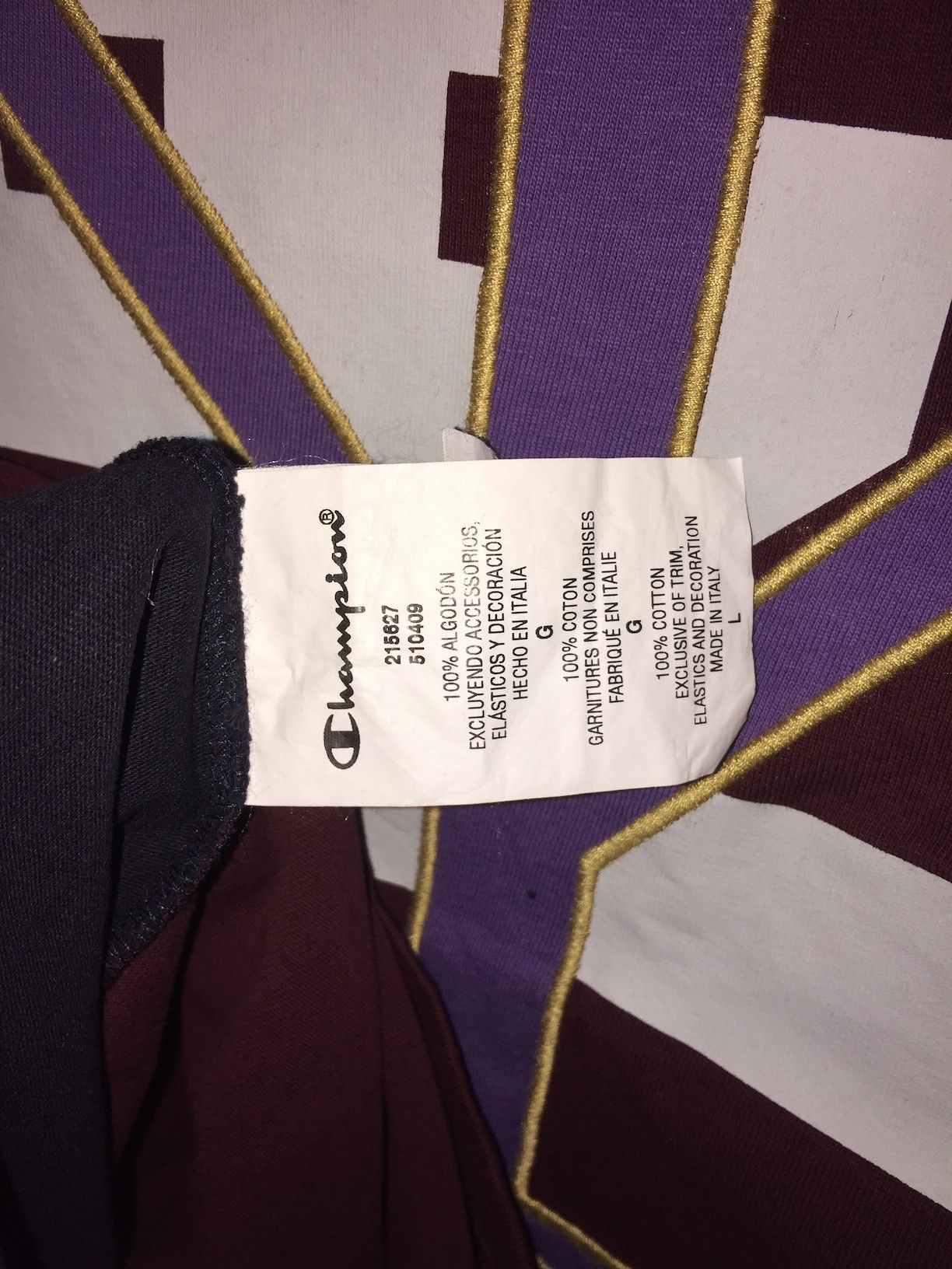Champion × Craig Green 🇺🇸CUT & SEW 70S TEE🇮🇹 Size US L / EU 52-54 / 3 - 12 Thumbnail
