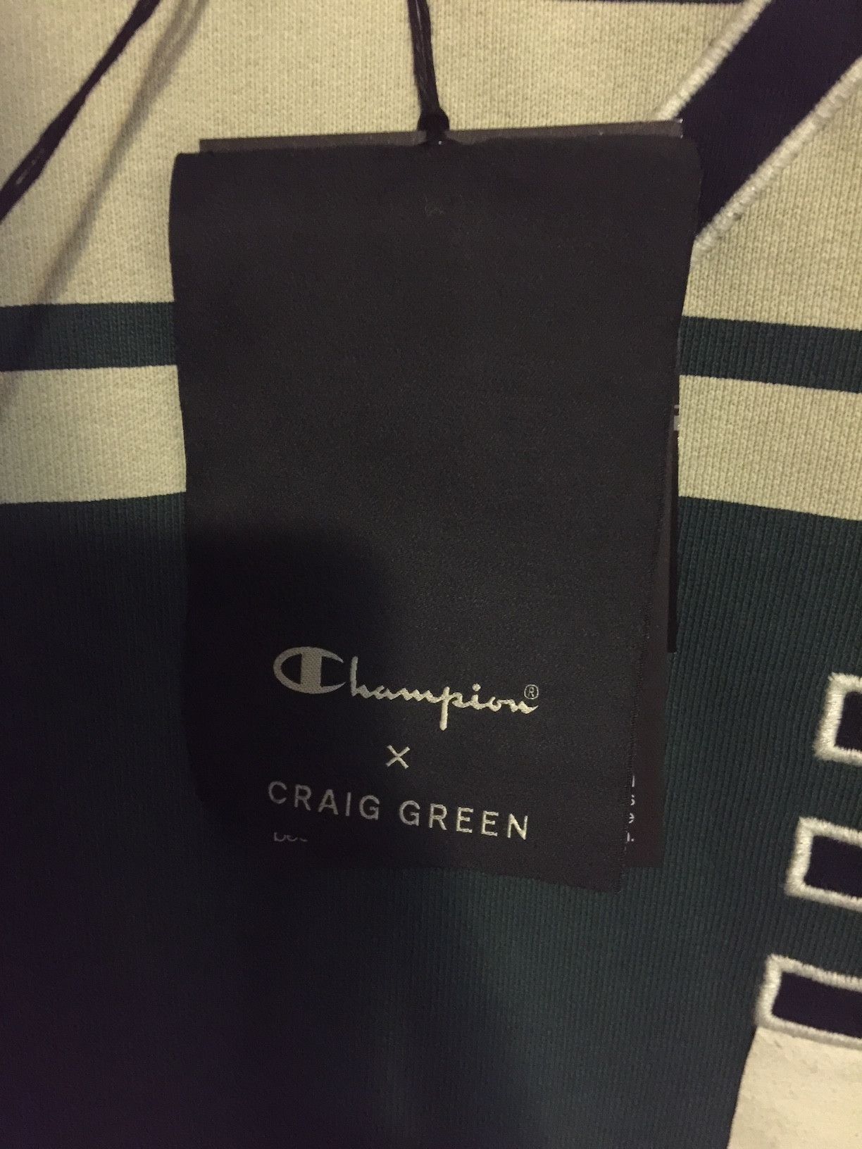 Champion × Craig Green 🇺🇸Cut & Sew 90s Half Zip Sweats🇮🇹 Size US L / EU 52-54 / 3 - 8 Thumbnail
