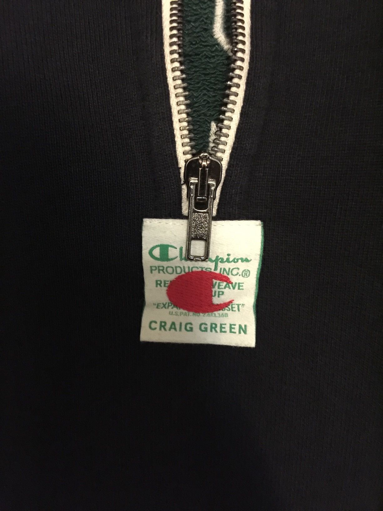 Champion × Craig Green 🇺🇸Cut & Sew 90s Half Zip Sweats🇮🇹 Size US L / EU 52-54 / 3 - 7 Thumbnail