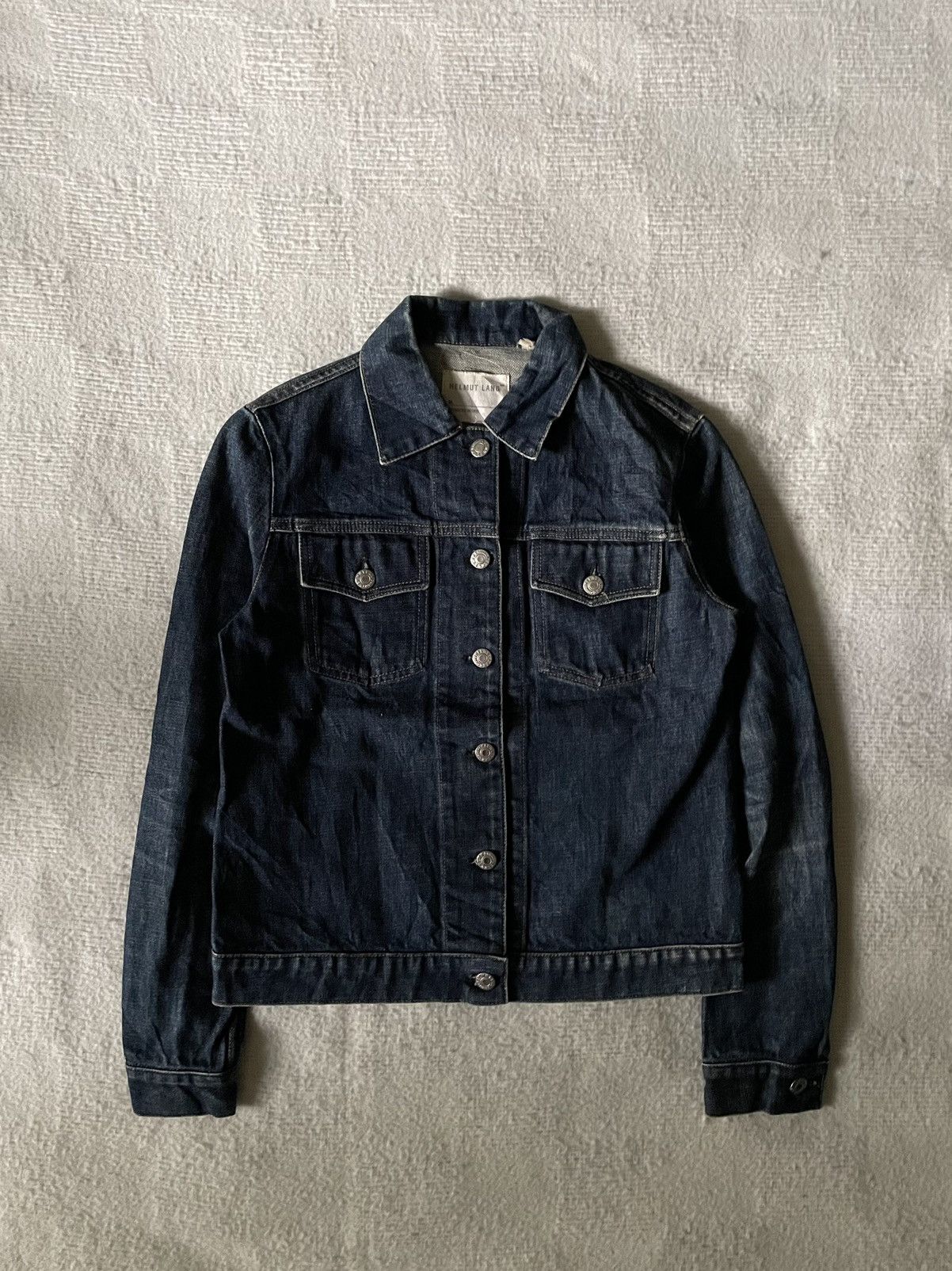 Helmut Lang Raw Denim Jacket HELMUT LANG RAW SILK DENIM ジャケット