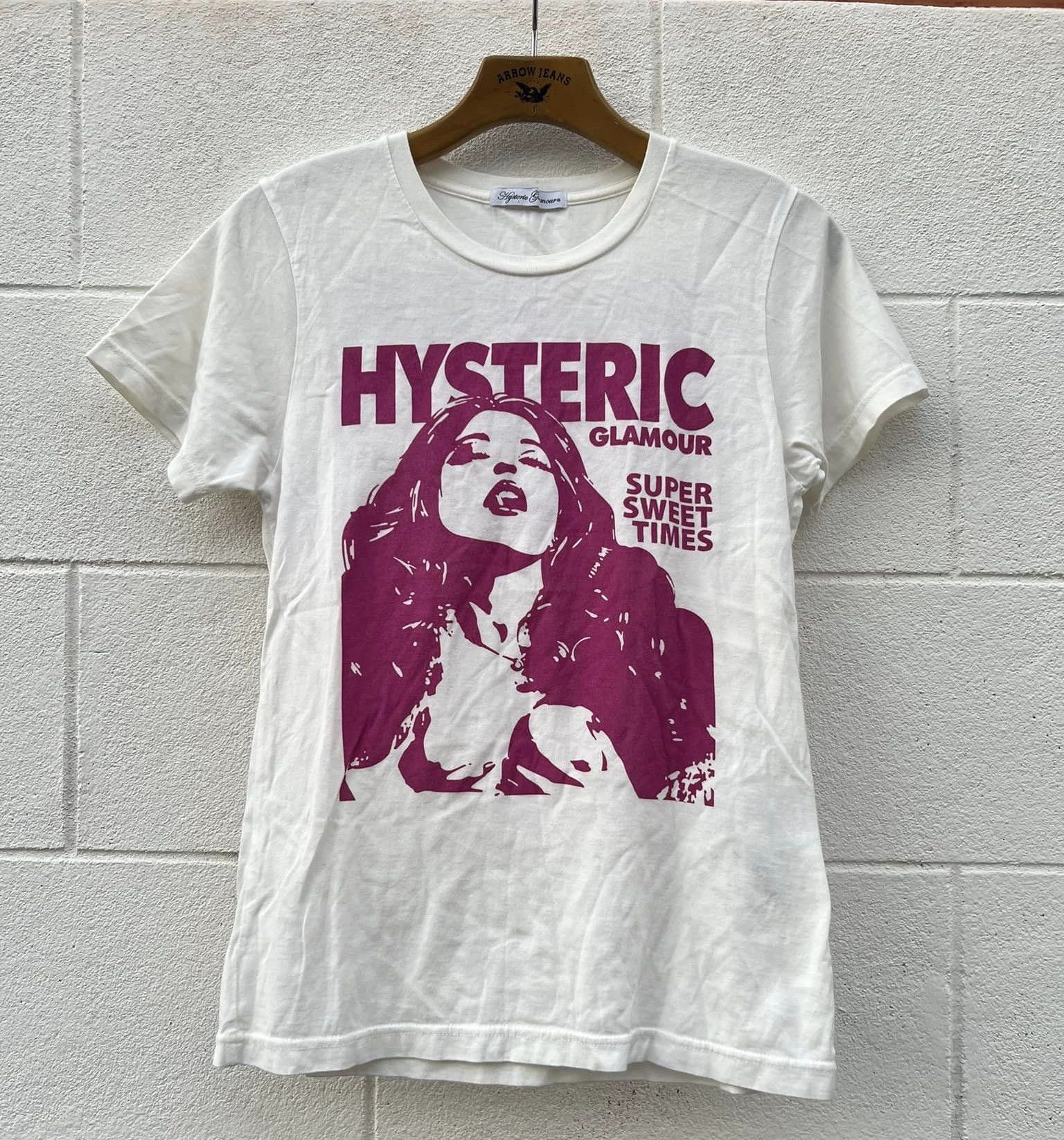 Hysteric Glamour × Japanese Brand Hysteric Glamour T-Shirt White
