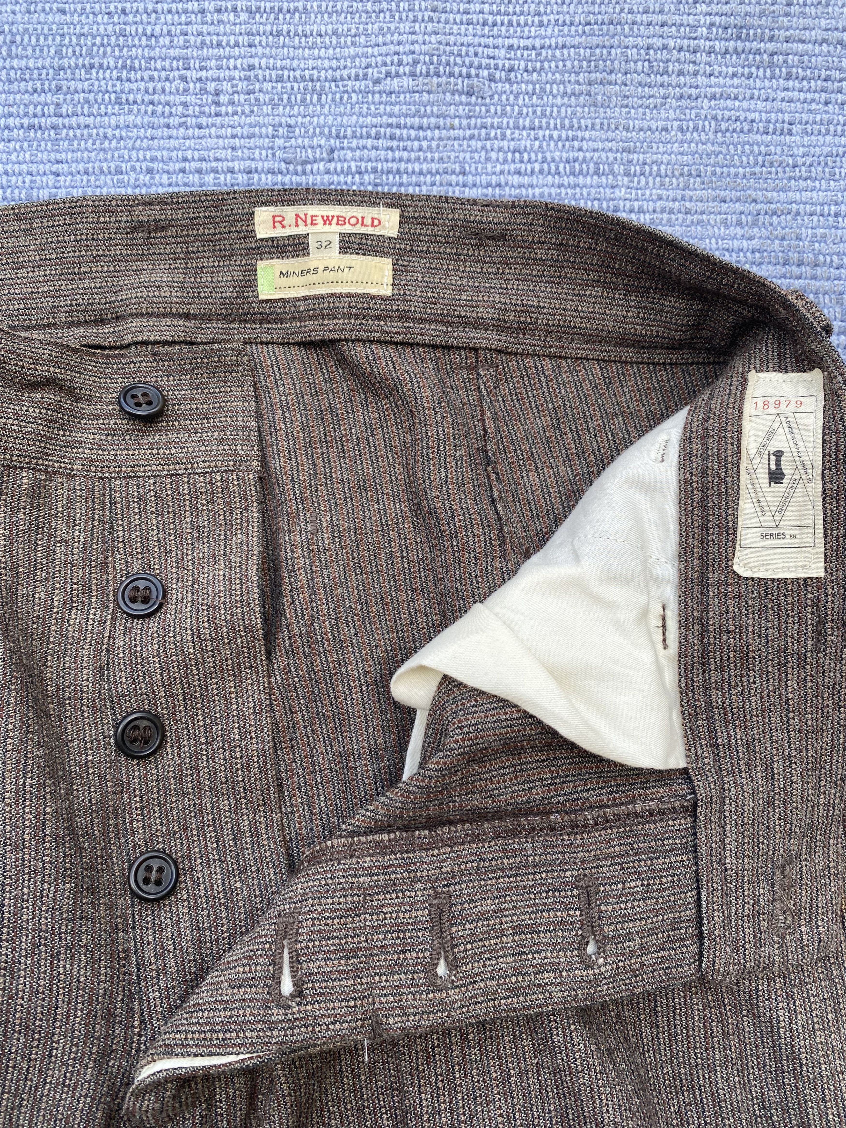 R.Newbold R.Newbold miners pants w32 Size US 32 / EU 48 - 6 Thumbnail