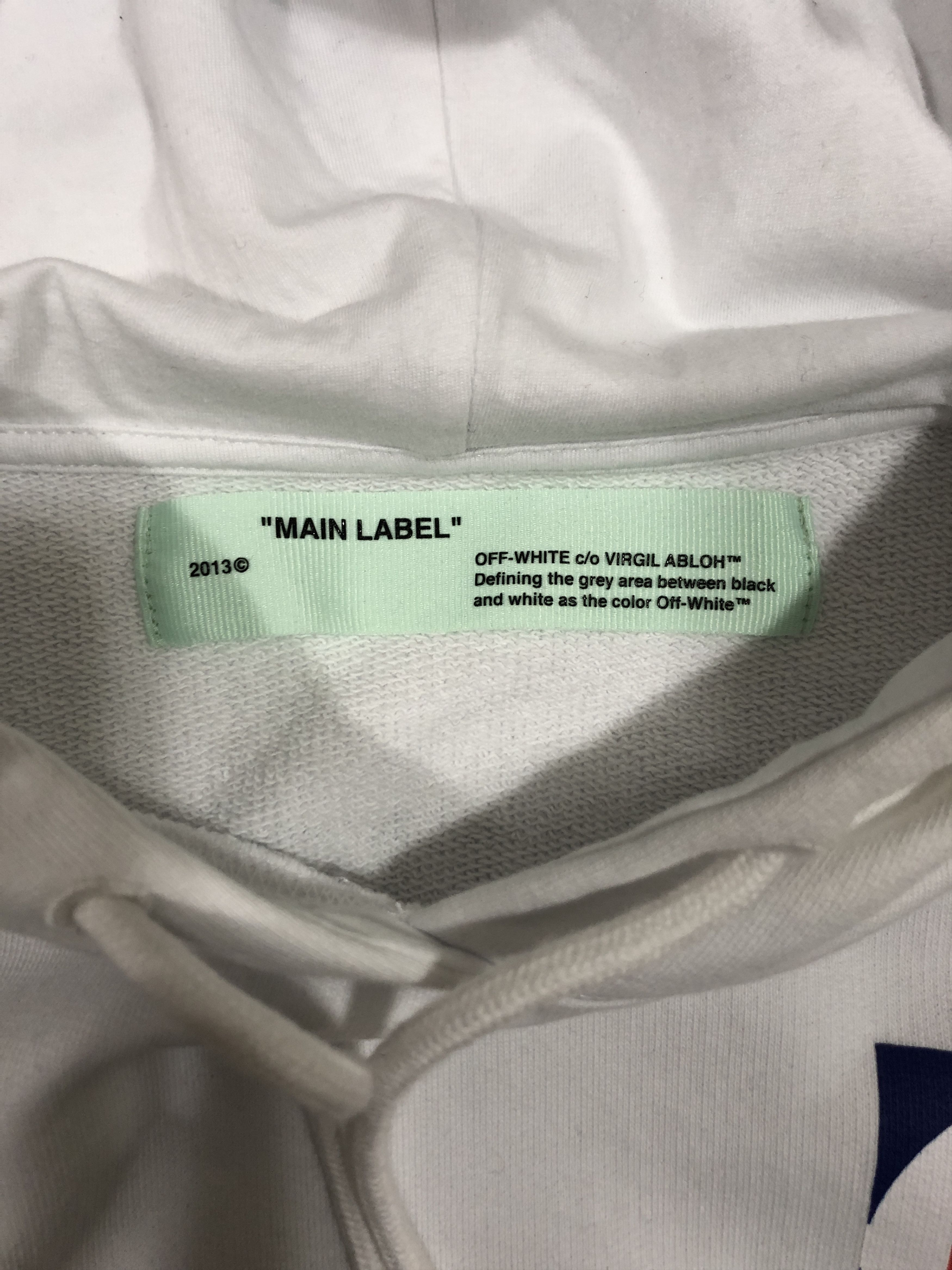Off-White × Virgil Abloh Off-White X American Red Cross women's hoodie Size XS / US 0-2 / IT 36-38 - 6 Thumbnail