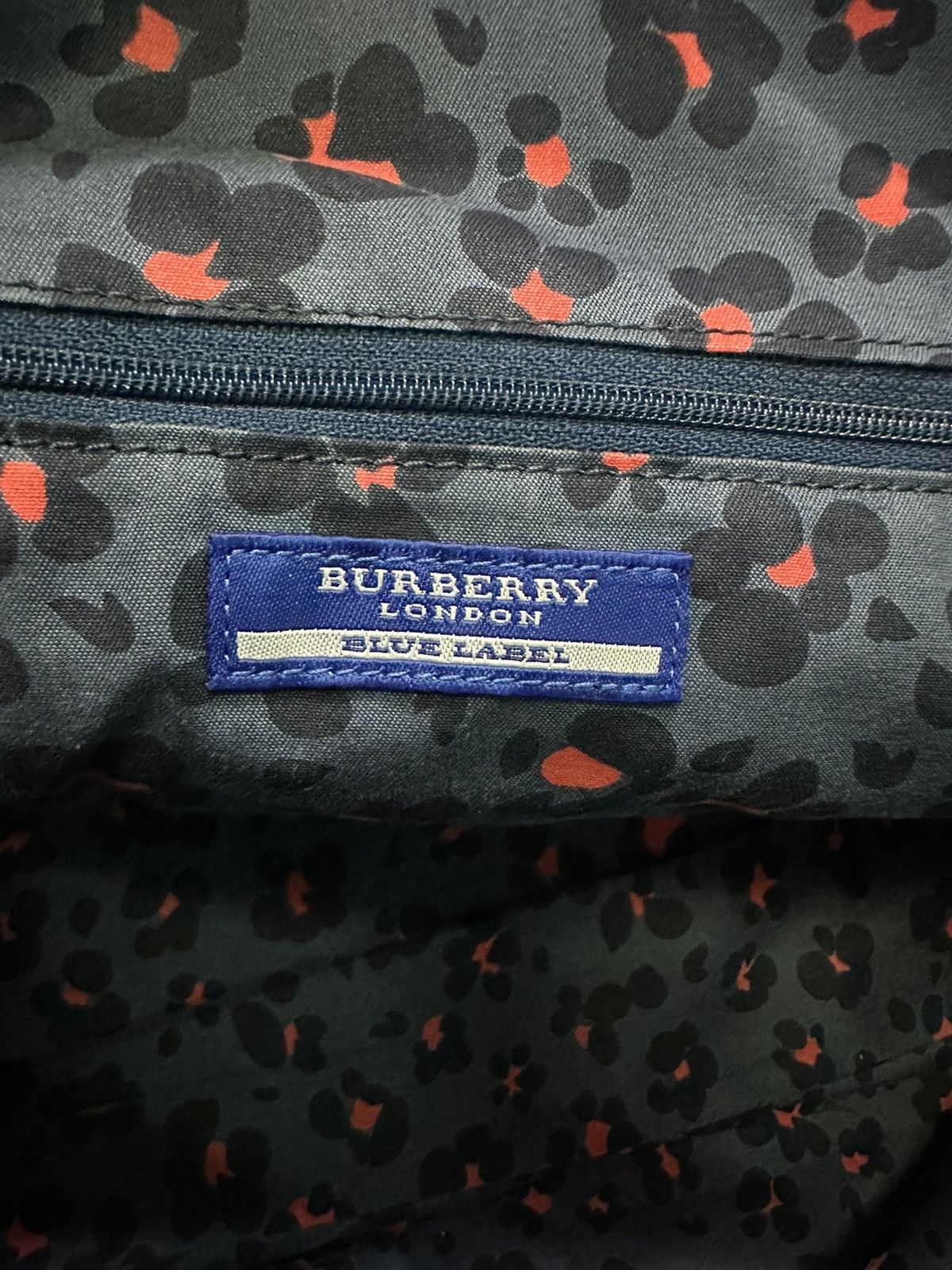 Burberry AUTHENTIC BURBERRY BLUE LABEL DENIM TOTE BAG Size ONE SIZE - 11 Thumbnail