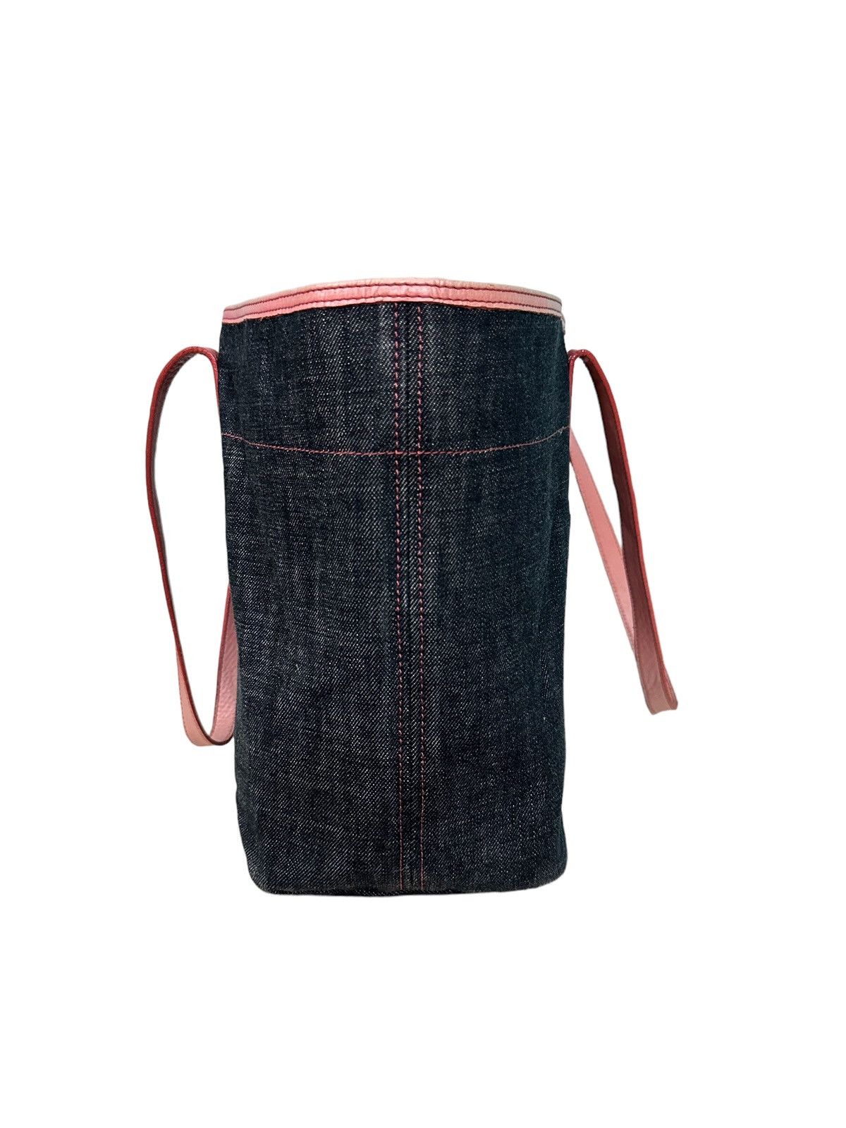 Burberry AUTHENTIC BURBERRY BLUE LABEL DENIM TOTE BAG Size ONE SIZE - 3 Thumbnail