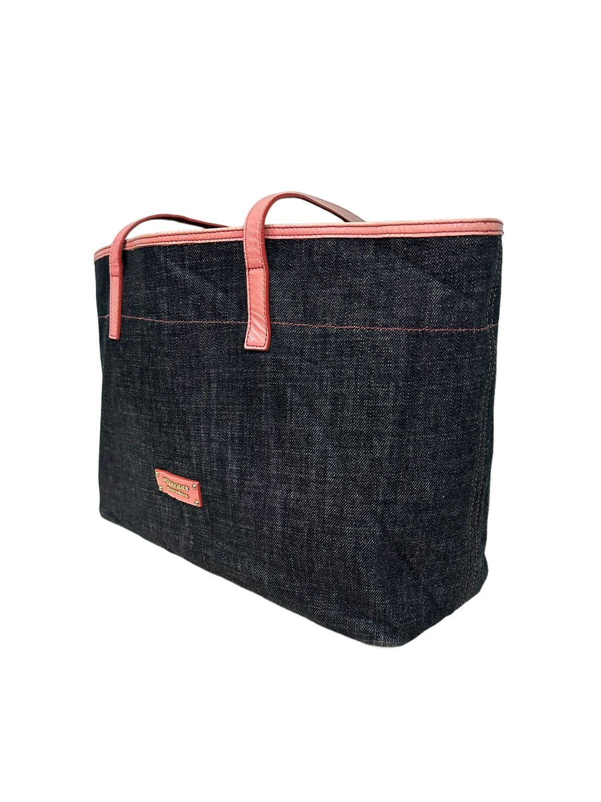 Burberry AUTHENTIC BURBERRY BLUE LABEL DENIM TOTE BAG Size ONE SIZE - 5 Thumbnail