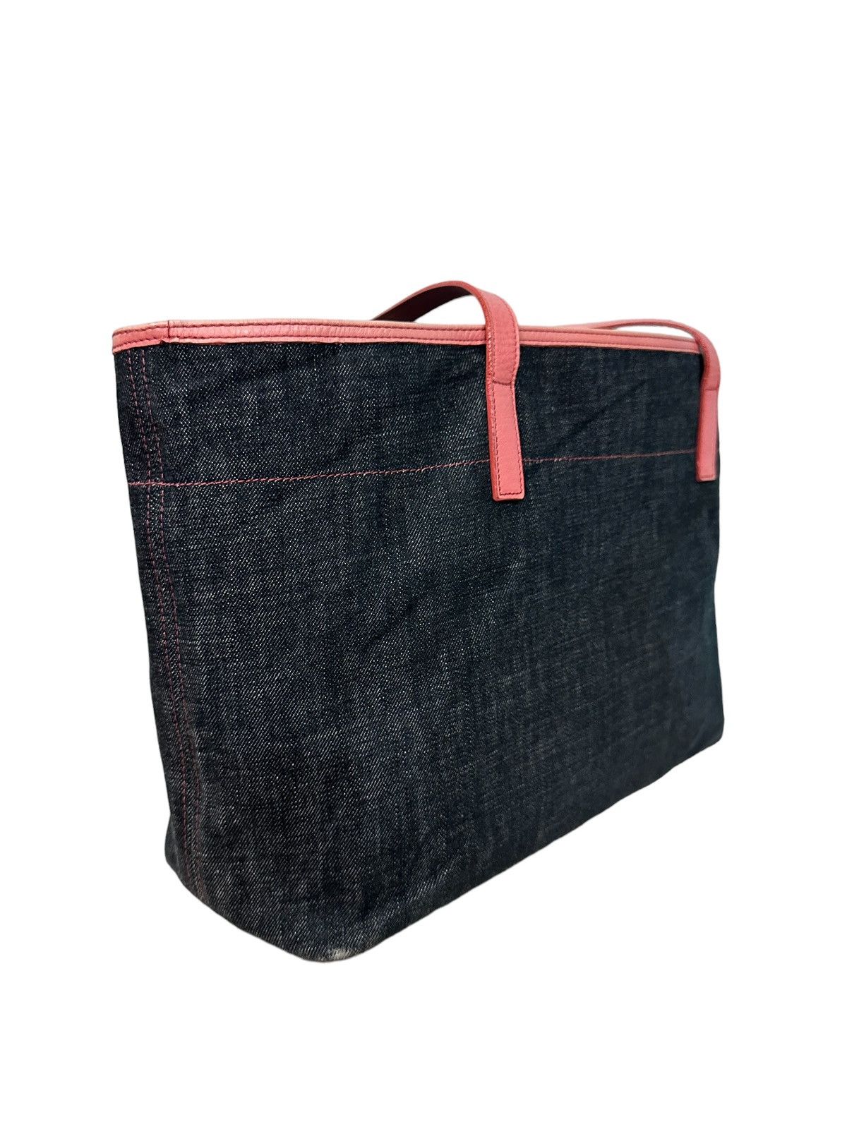 Burberry AUTHENTIC BURBERRY BLUE LABEL DENIM TOTE BAG Size ONE SIZE - 6 Thumbnail