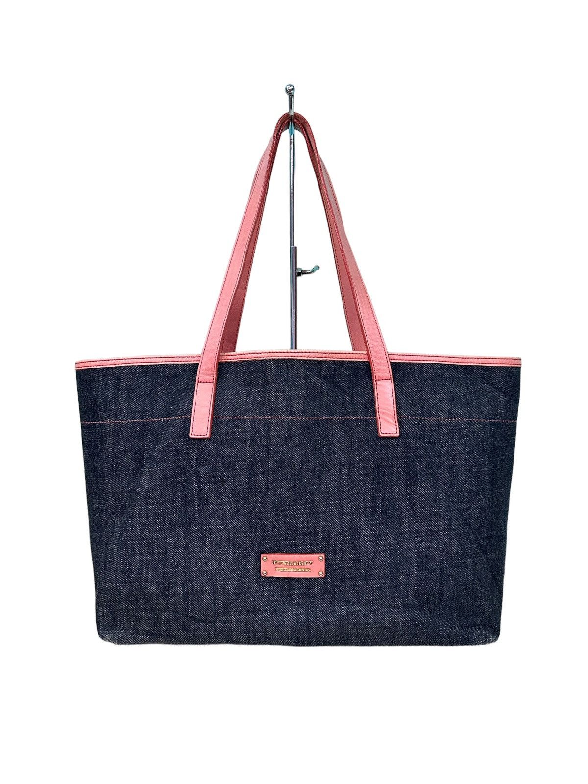 Burberry AUTHENTIC BURBERRY BLUE LABEL DENIM TOTE BAG Size ONE SIZE - 1 Thumbnail