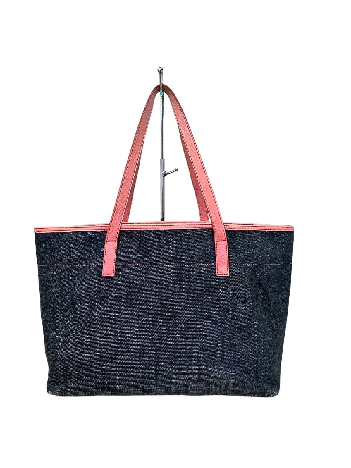 Burberry AUTHENTIC BURBERRY BLUE LABEL DENIM TOTE BAG Size ONE SIZE - 2 Thumbnail
