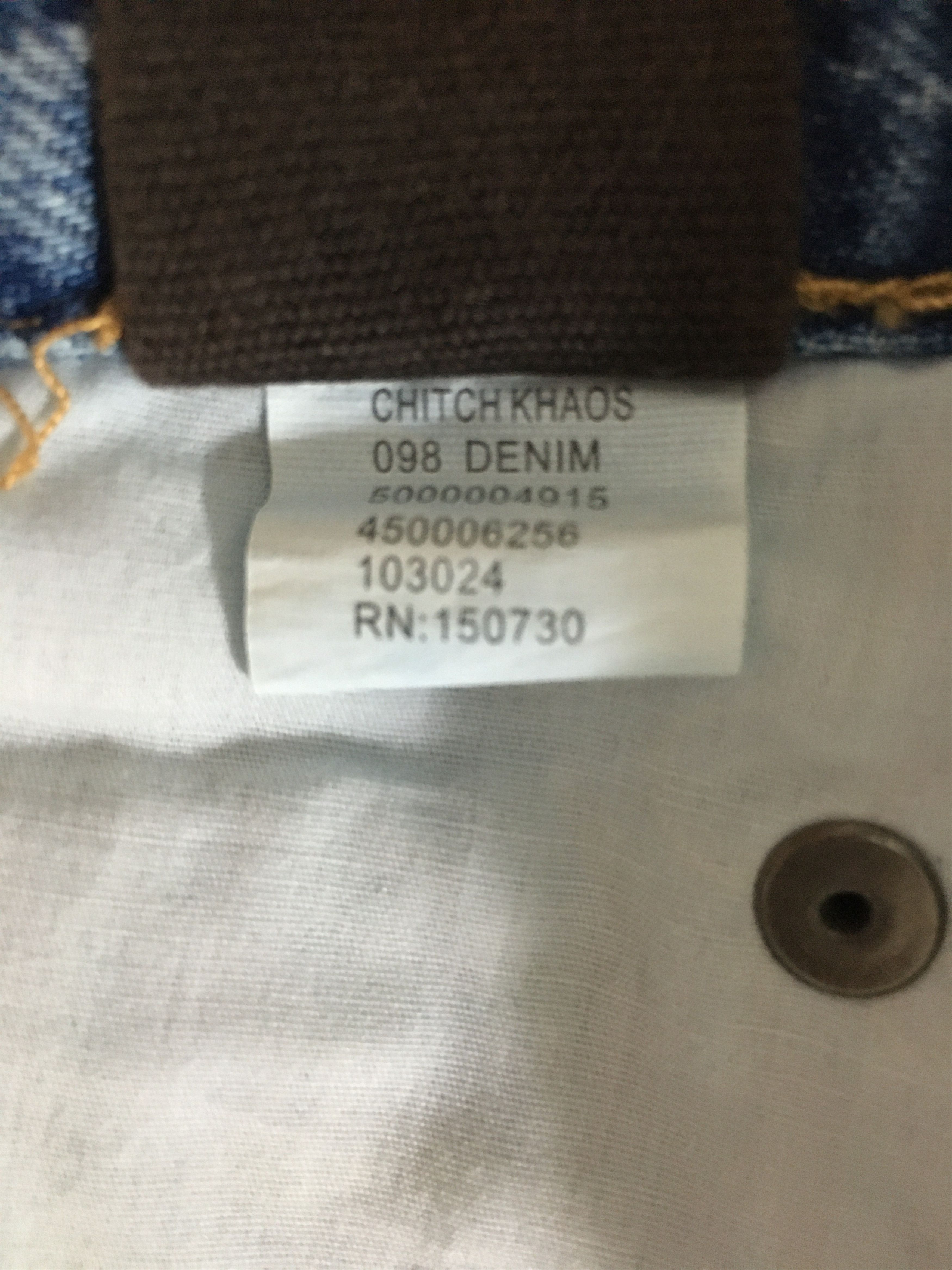 Ksubi Chitch Khaos Distressed Scribble Jeans Size US 30 / EU 46 - 14 Thumbnail