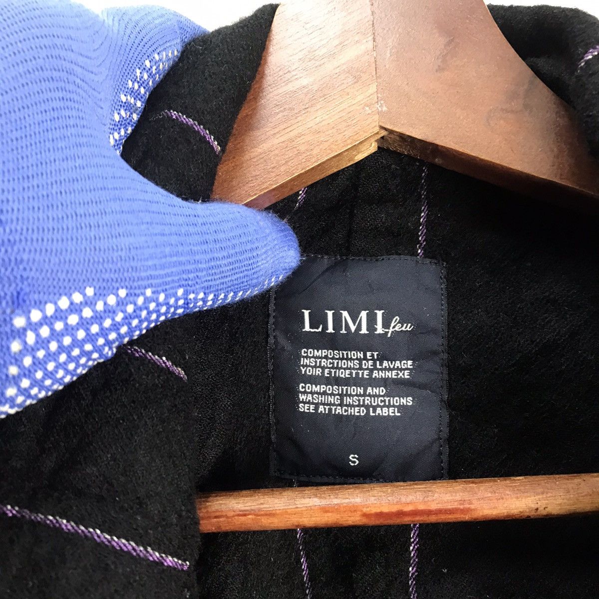 Limi Feu Archival Yohji Yamamoto Limi-Feu Minimalist Black Wool Vest Size US S / EU 44-46 / 1 - 5 Thumbnail