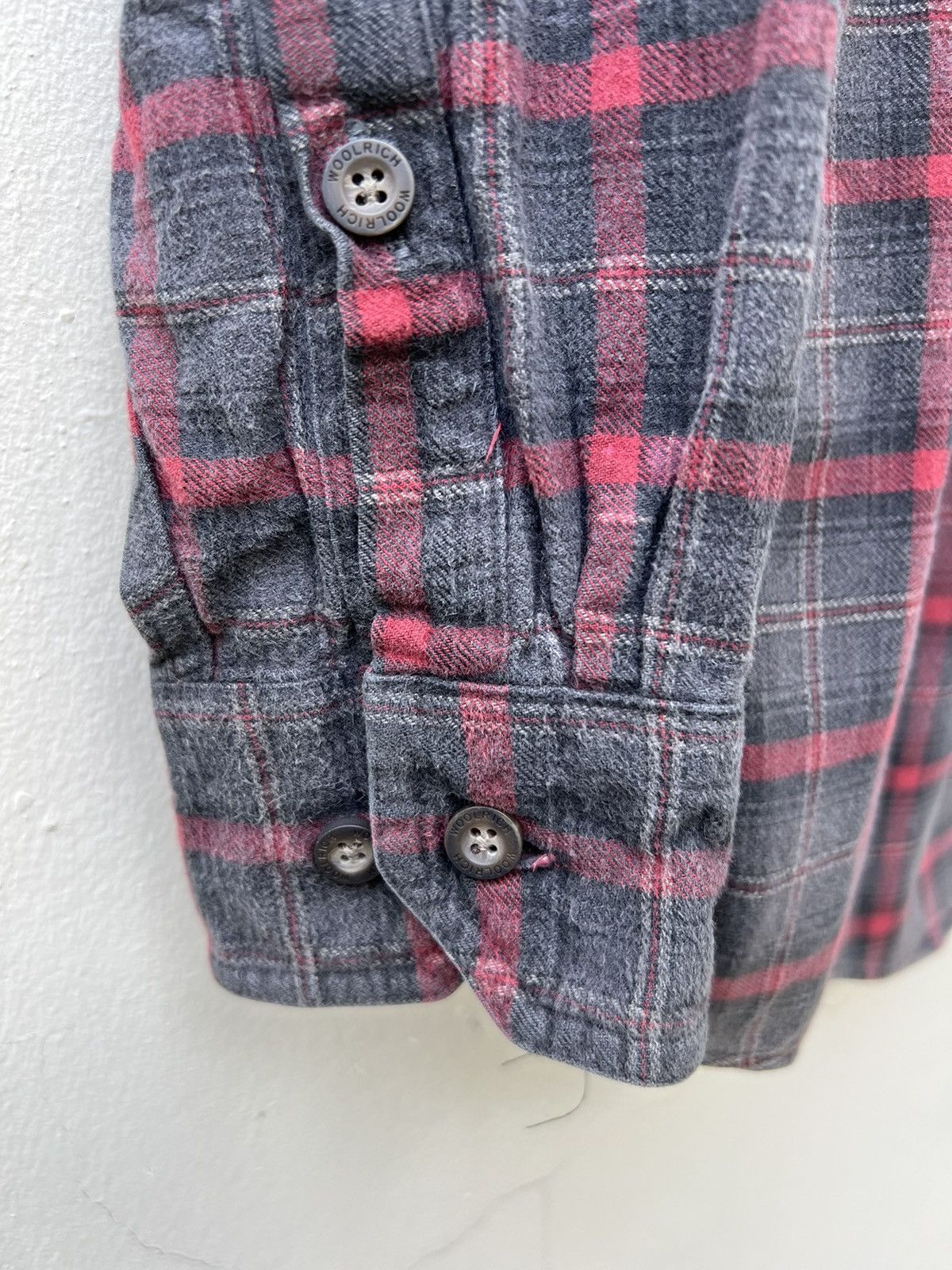Woolrich Woolen Mills Vintage Woolrich John Rich & Bros Fade Plaid Flannel Shirt Size US M / EU 48-50 / 2 - 12 Thumbnail