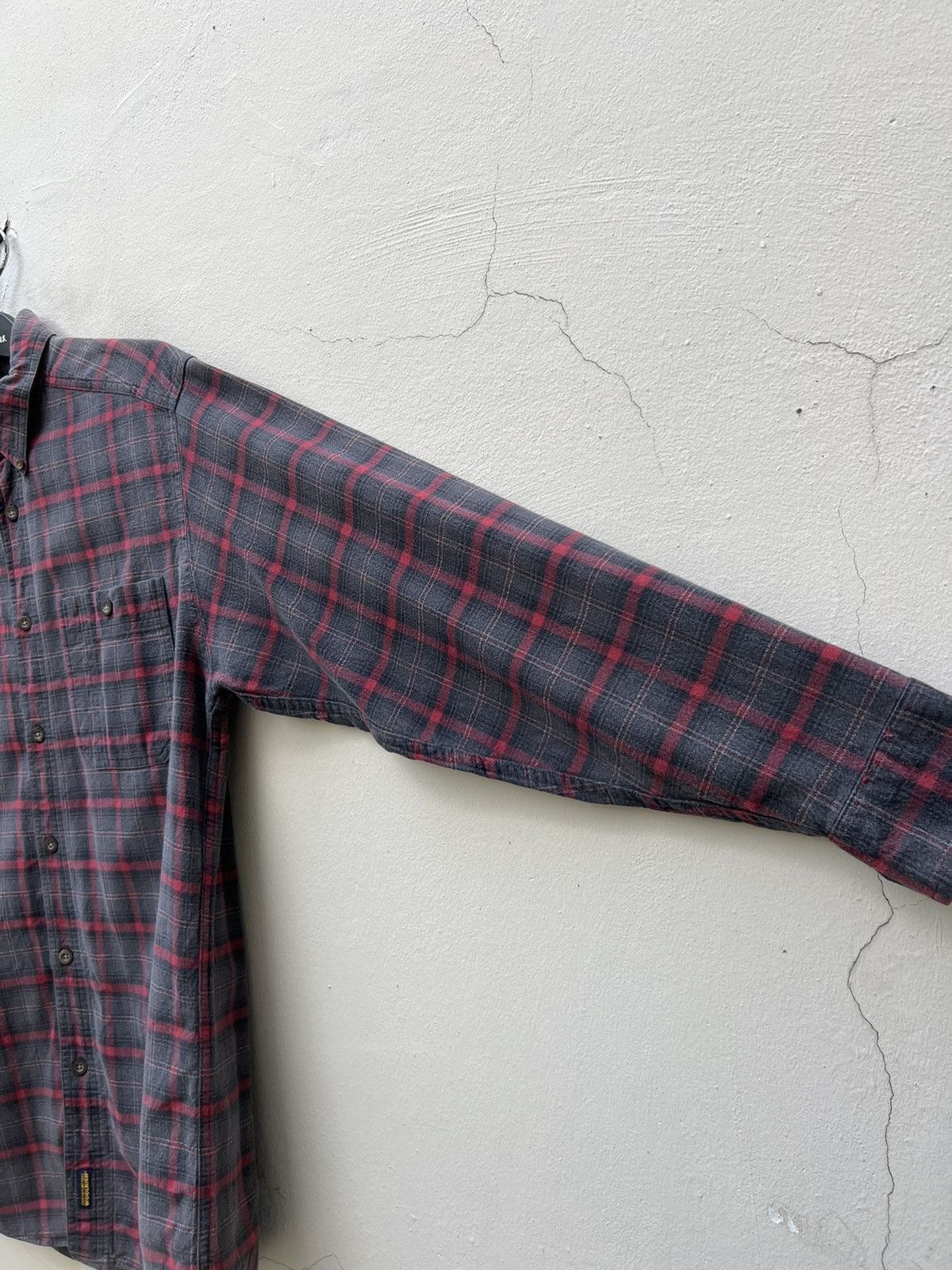 Woolrich Woolen Mills Vintage Woolrich John Rich & Bros Fade Plaid Flannel Shirt Size US M / EU 48-50 / 2 - 10 Thumbnail
