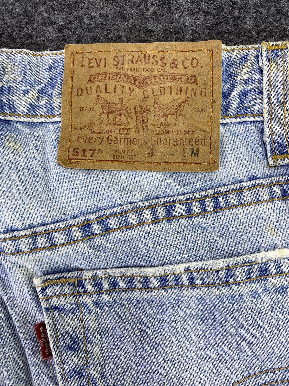 Levi's Vintage Levi's 517 Blue Wash Jeans - J751 Size US 30 / EU 46 - 9 Thumbnail