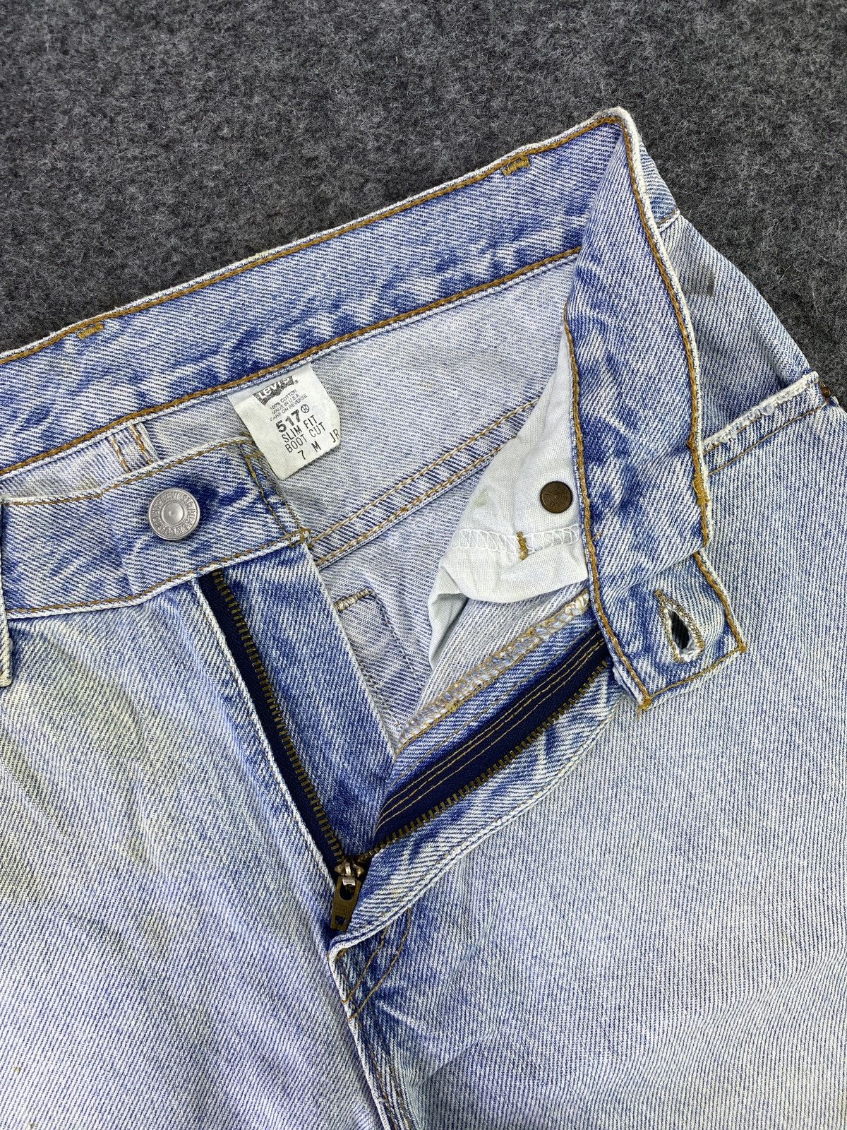 Levi's Vintage Levi's 517 Blue Wash Jeans - J751 Size US 30 / EU 46 - 3 Thumbnail