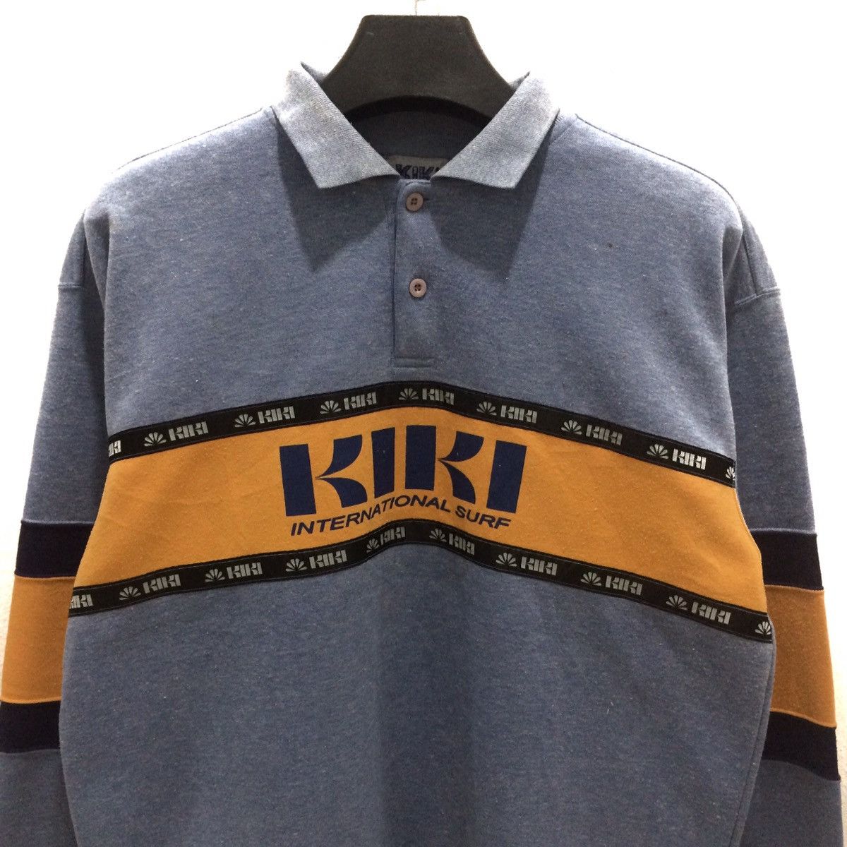 Vintage Vintage International Surf KIKI Sweatshirt Size Large Size US L / EU 52-54 / 3 - 2 Thumbnail