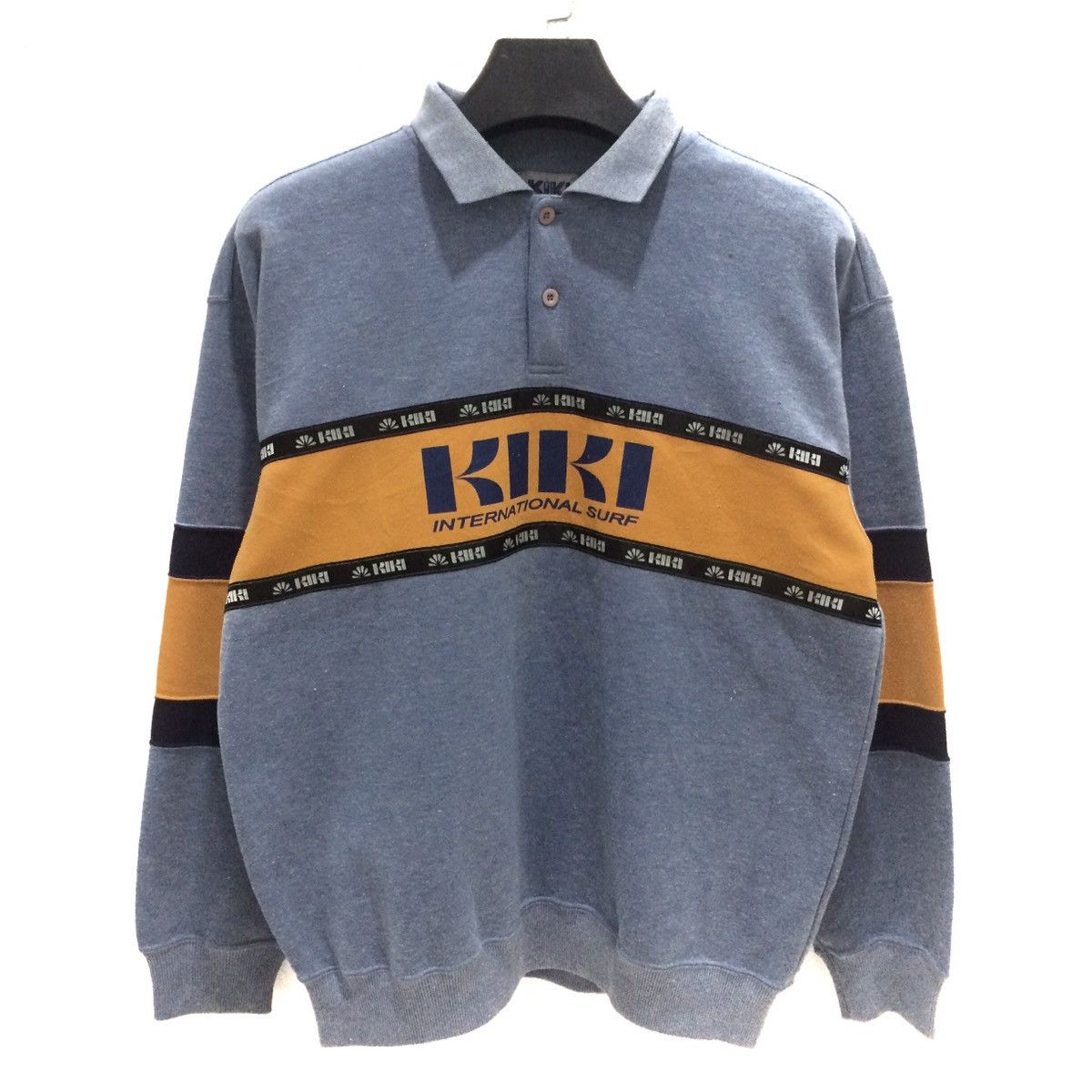 Vintage Vintage International Surf KIKI Sweatshirt Size Large Size US L / EU 52-54 / 3 - 1 Thumbnail
