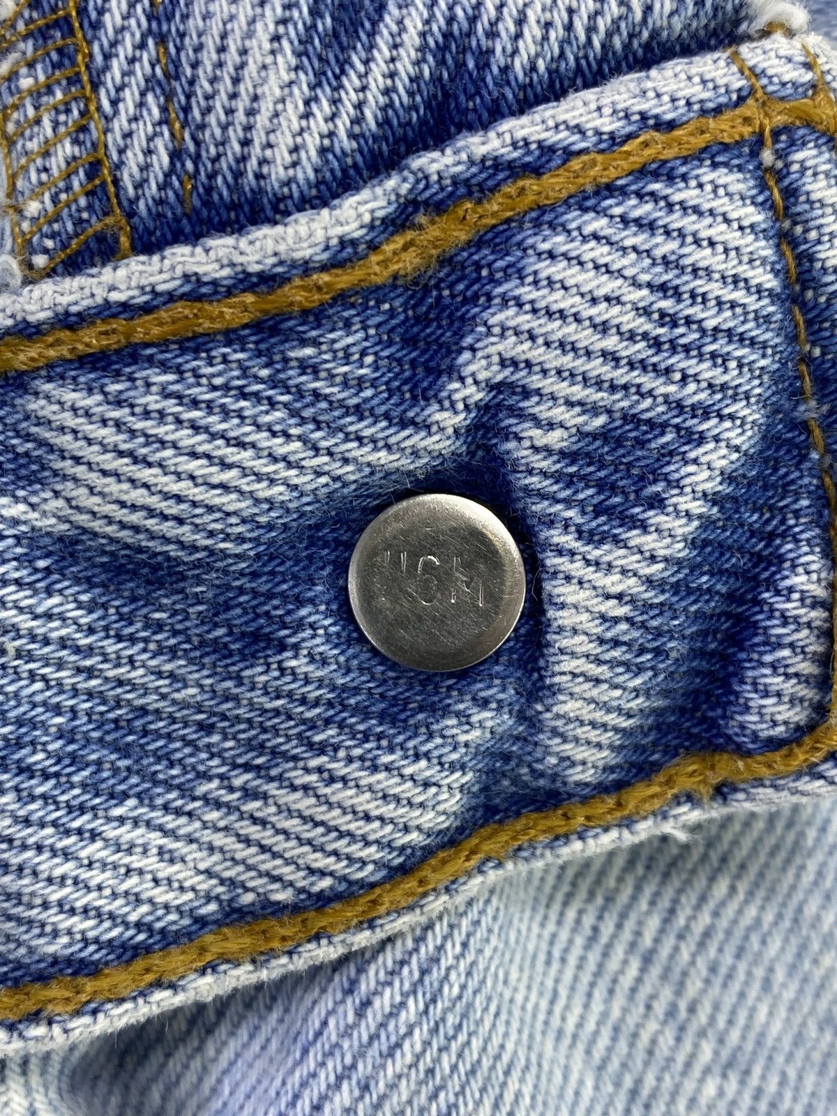 Levi's 90s Vintage Levi's 550 Jeans Blue Wash 36x32 - J754 Size US 36 / EU 52 - 4 Thumbnail