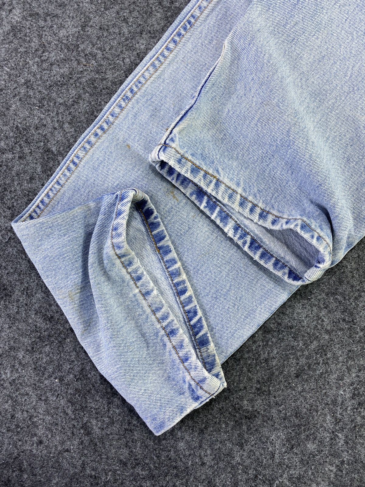 Levi's 90s Vintage Levi's 550 Jeans Blue Wash 36x32 - J754 Size US 36 / EU 52 - 8 Thumbnail