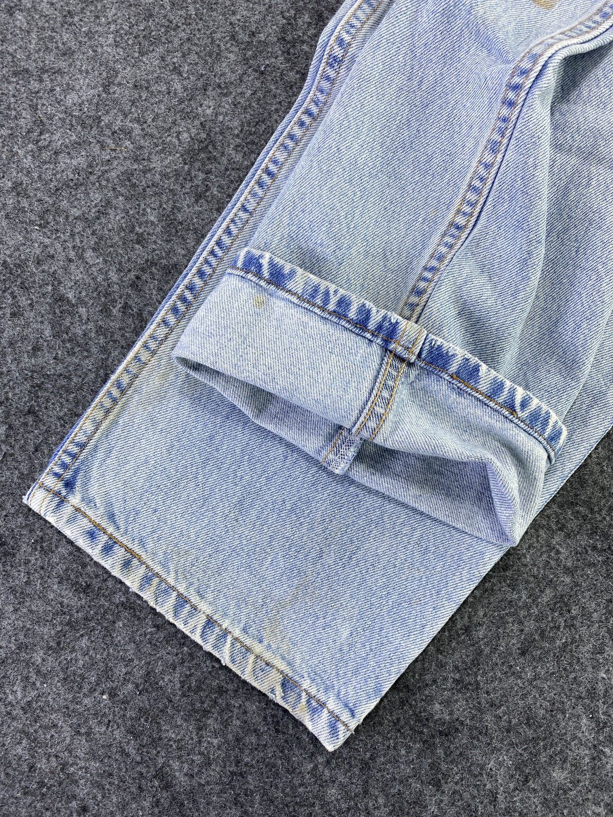 Levi's 90s Vintage Levi's 550 Jeans Blue Wash 36x32 - J754 Size US 36 / EU 52 - 7 Thumbnail