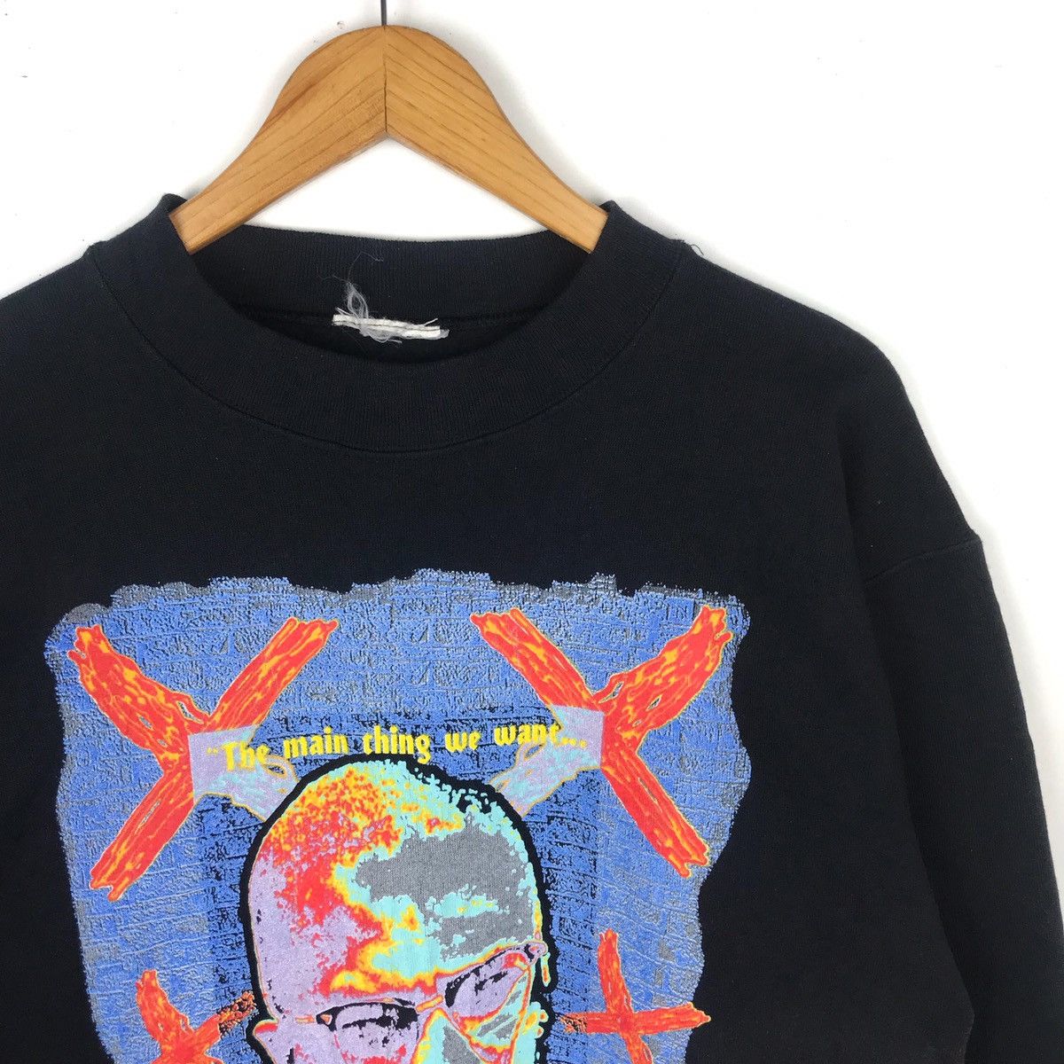Vintage Vintage 90s MALCOLM X Dr Betty Shabazz African American Size US L / EU 52-54 / 3 - 3 Thumbnail
