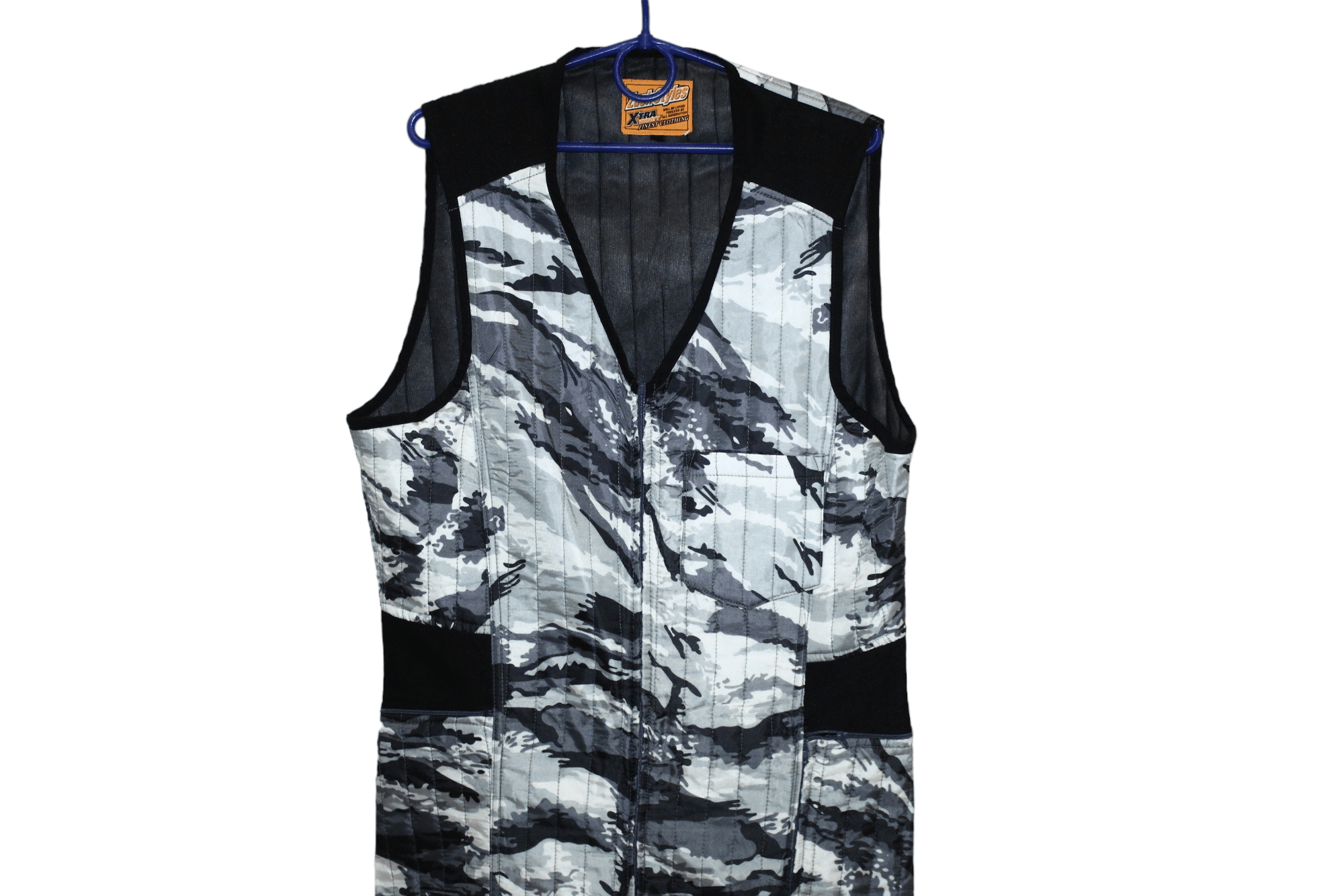 Gear for Sports VTG Zack Styles Camo Quilted Sleeveless Zip Coverall Size US 34 / EU 50 - 4 Thumbnail