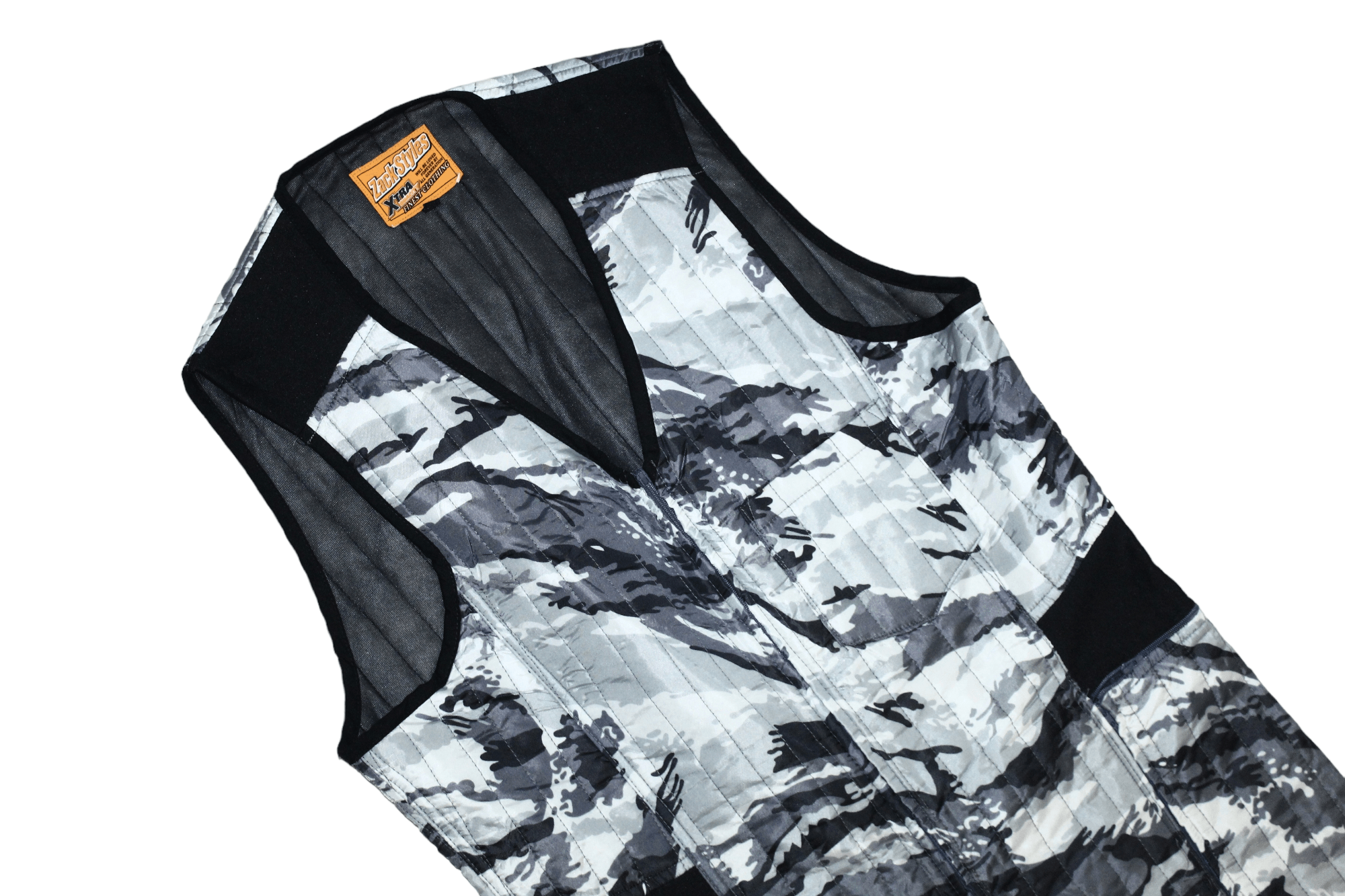 Gear for Sports VTG Zack Styles Camo Quilted Sleeveless Zip Coverall Size US 34 / EU 50 - 10 Thumbnail