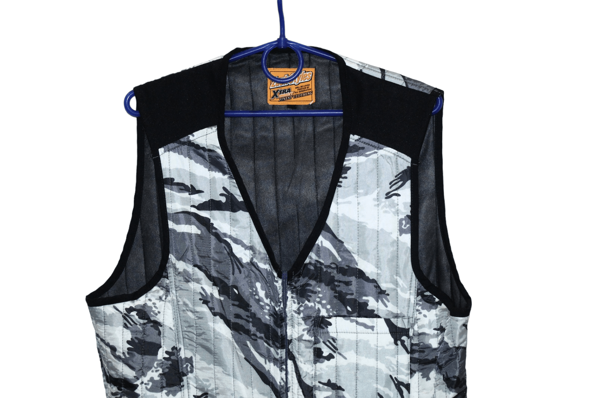 Gear for Sports VTG Zack Styles Camo Quilted Sleeveless Zip Coverall Size US 34 / EU 50 - 3 Thumbnail