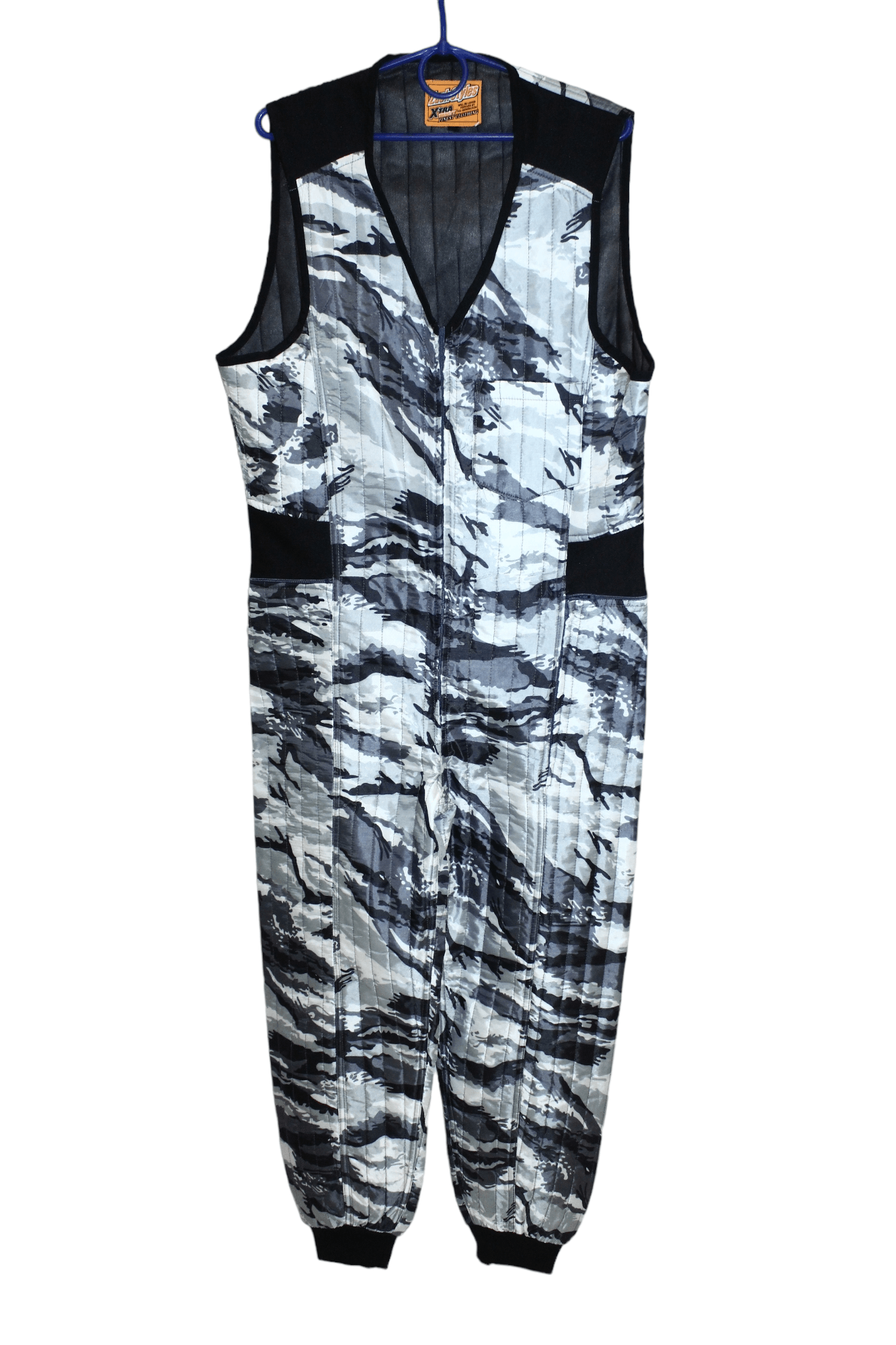 Gear for Sports VTG Zack Styles Camo Quilted Sleeveless Zip Coverall Size US 34 / EU 50 - 1 Thumbnail