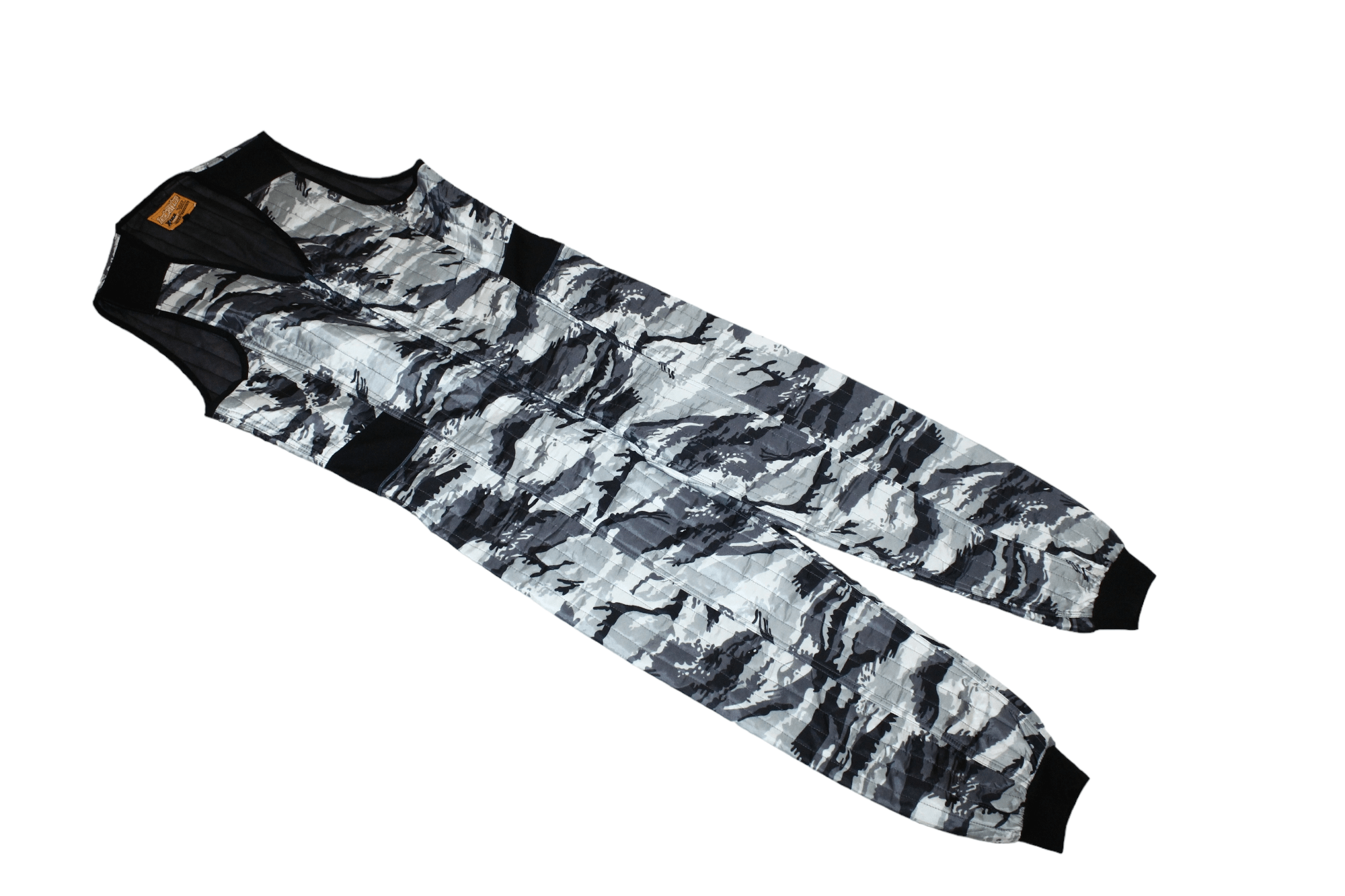 Gear for Sports VTG Zack Styles Camo Quilted Sleeveless Zip Coverall Size US 34 / EU 50 - 9 Thumbnail