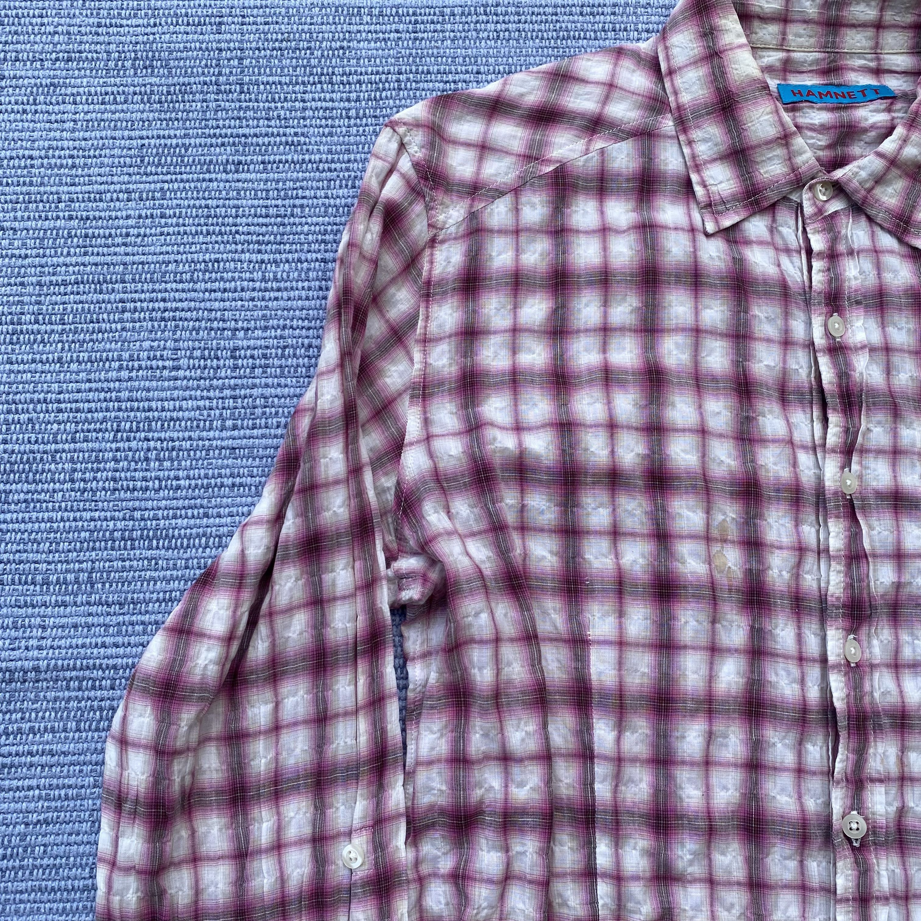 Katharine Hamnett London wrinkle button up Size US L / EU 52-54 / 3 - 4 Thumbnail