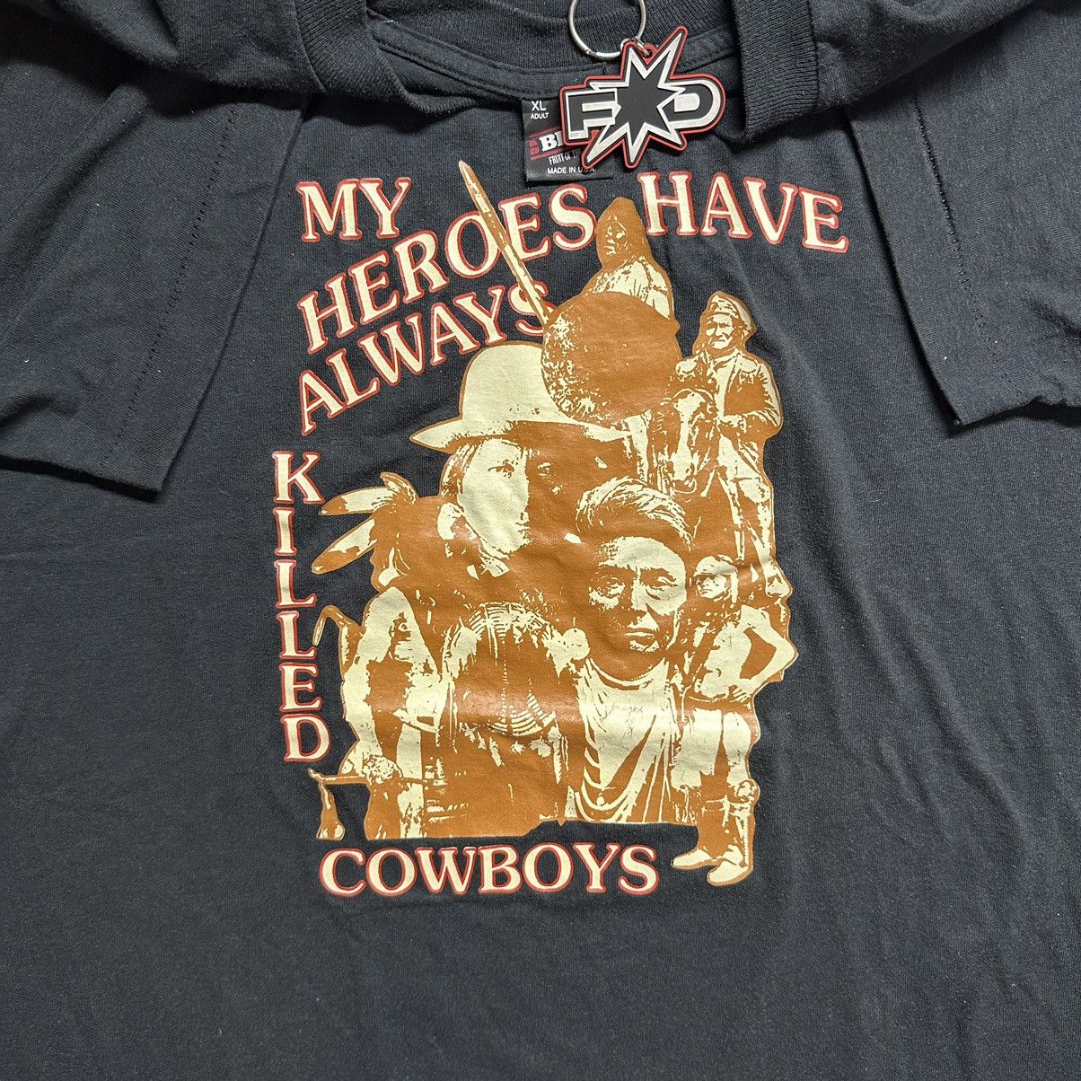 Vintage 90s “ Heroes Have Always” Tee single stitch