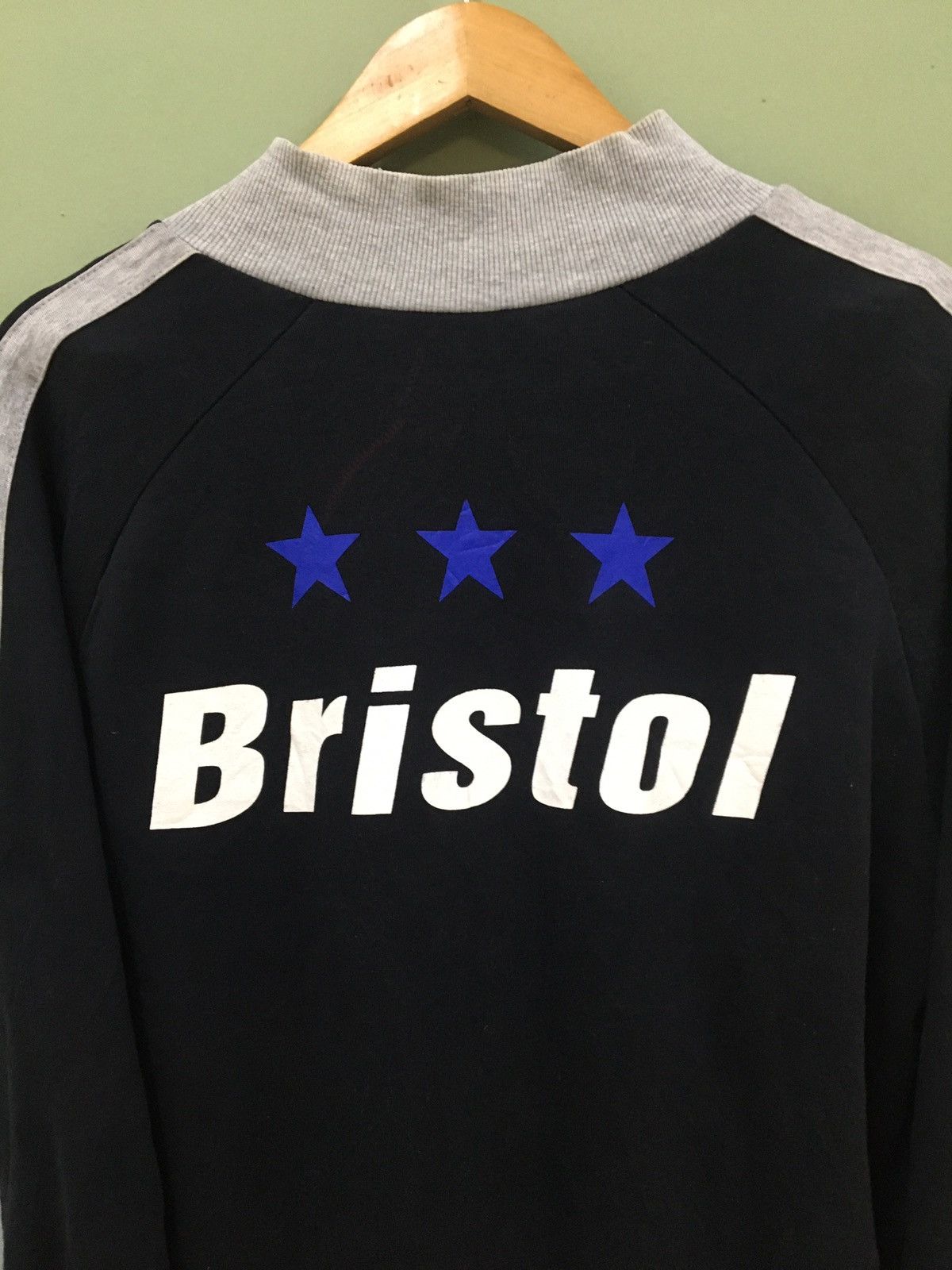 F.C.R.B FCRB - VINTAGE SWEATSHIRT BIG LOGO SPELLOUT TRAINER JACKET Size US XL / EU 56 / 4 - 2 Thumbnail