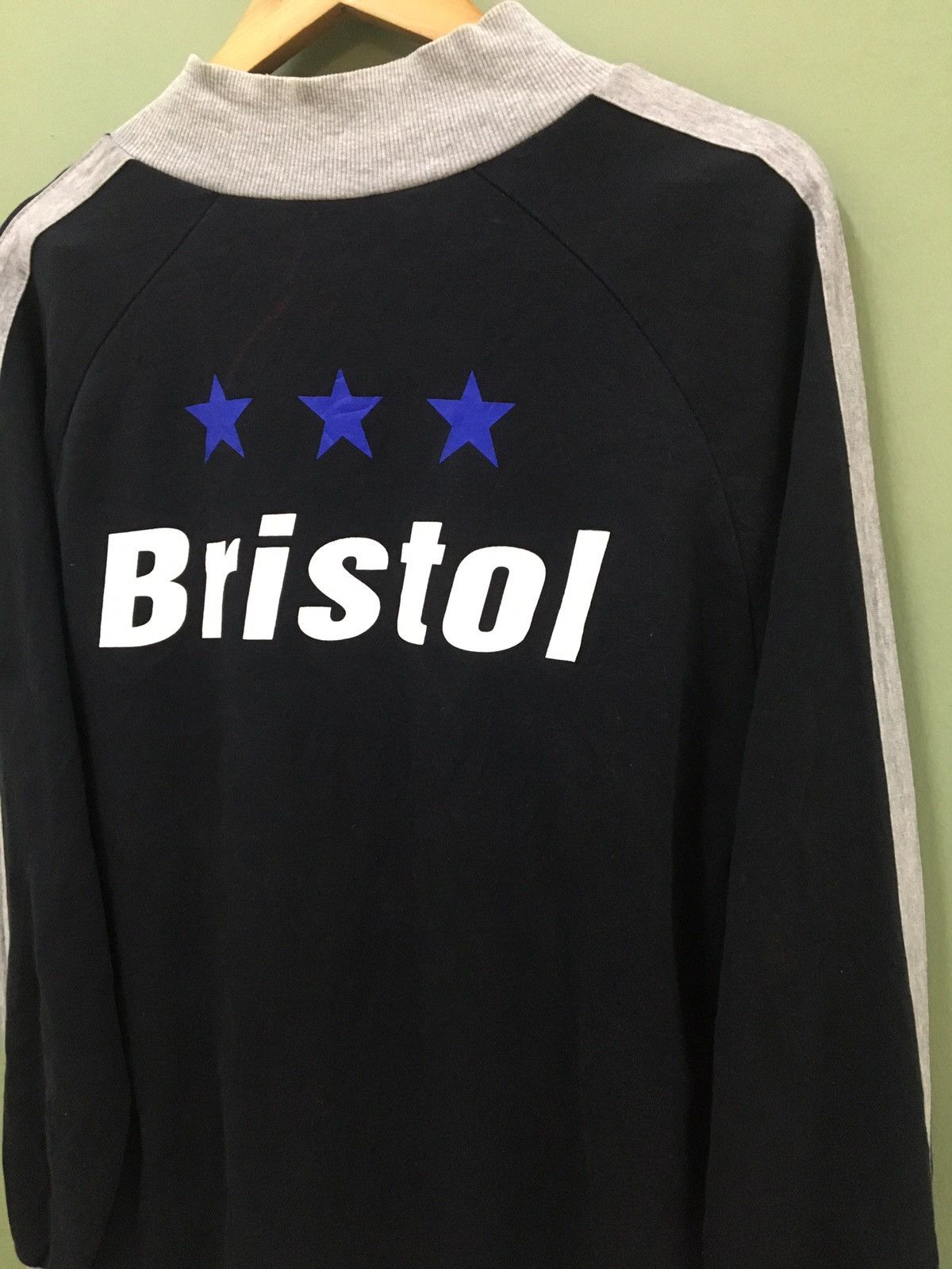 F.C.R.B FCRB - VINTAGE SWEATSHIRT BIG LOGO SPELLOUT TRAINER JACKET Size US XL / EU 56 / 4 - 4 Thumbnail