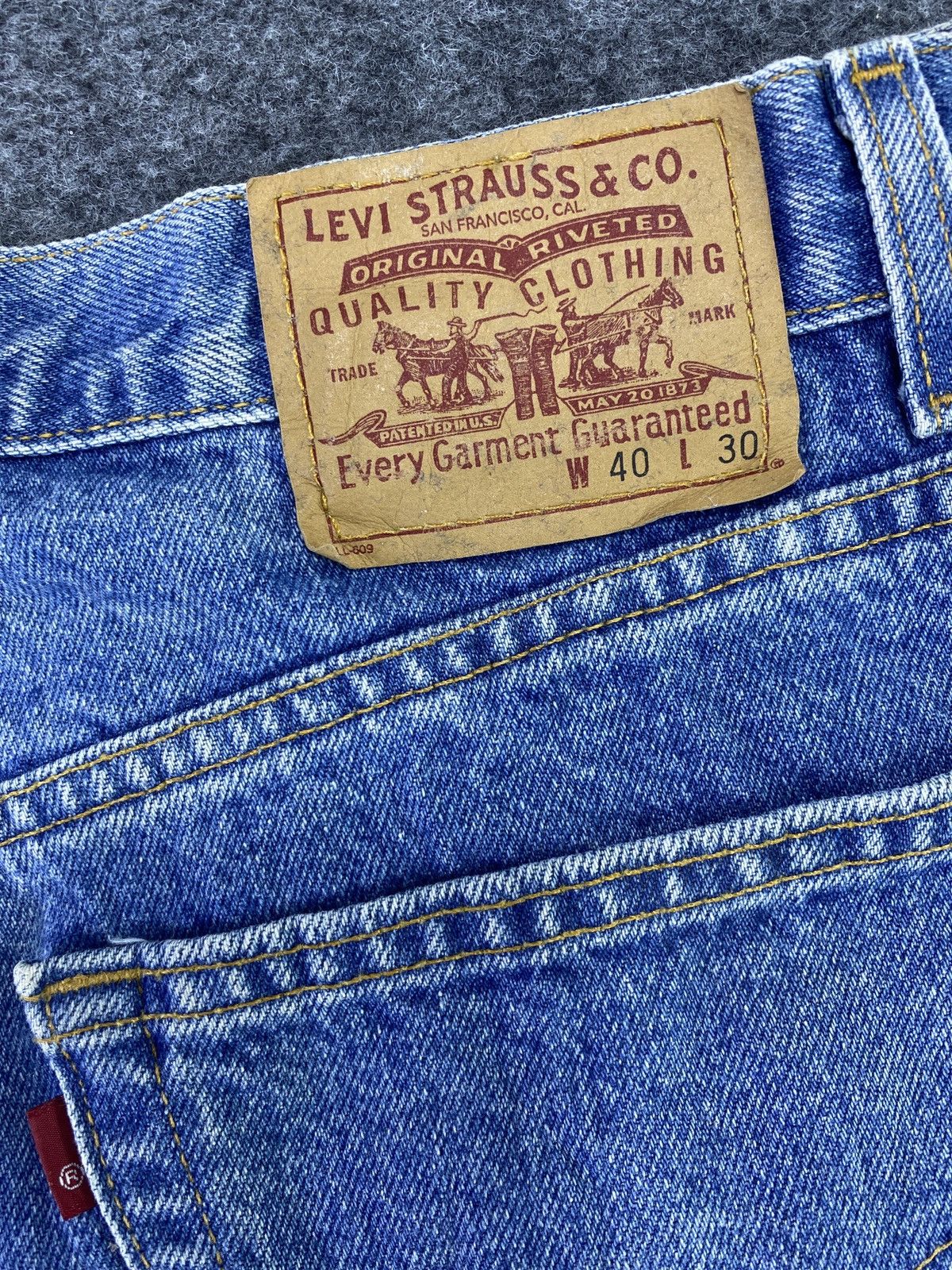 Levi's Vintage Levi's 901 Blue Jeans- J760 Size US 40 / EU 56 - 9 Thumbnail