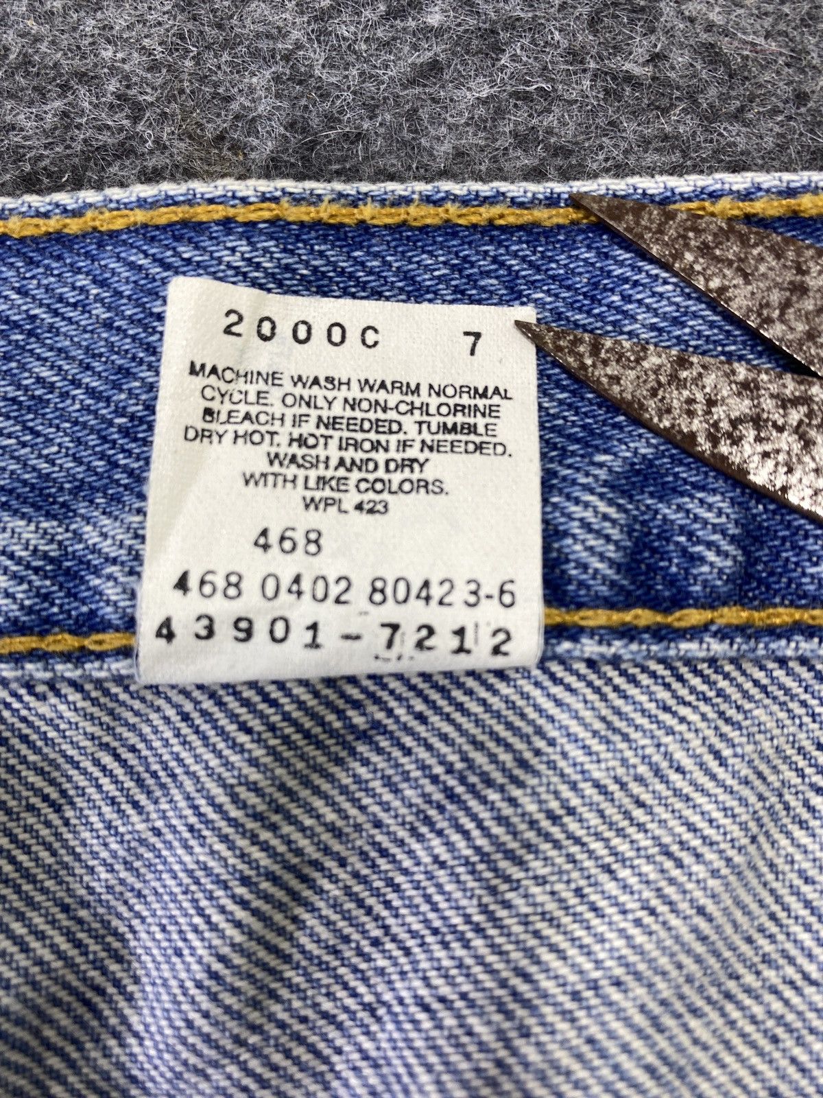 Levi's Vintage Levi's 901 Blue Jeans- J760 Size US 40 / EU 56 - 6 Thumbnail