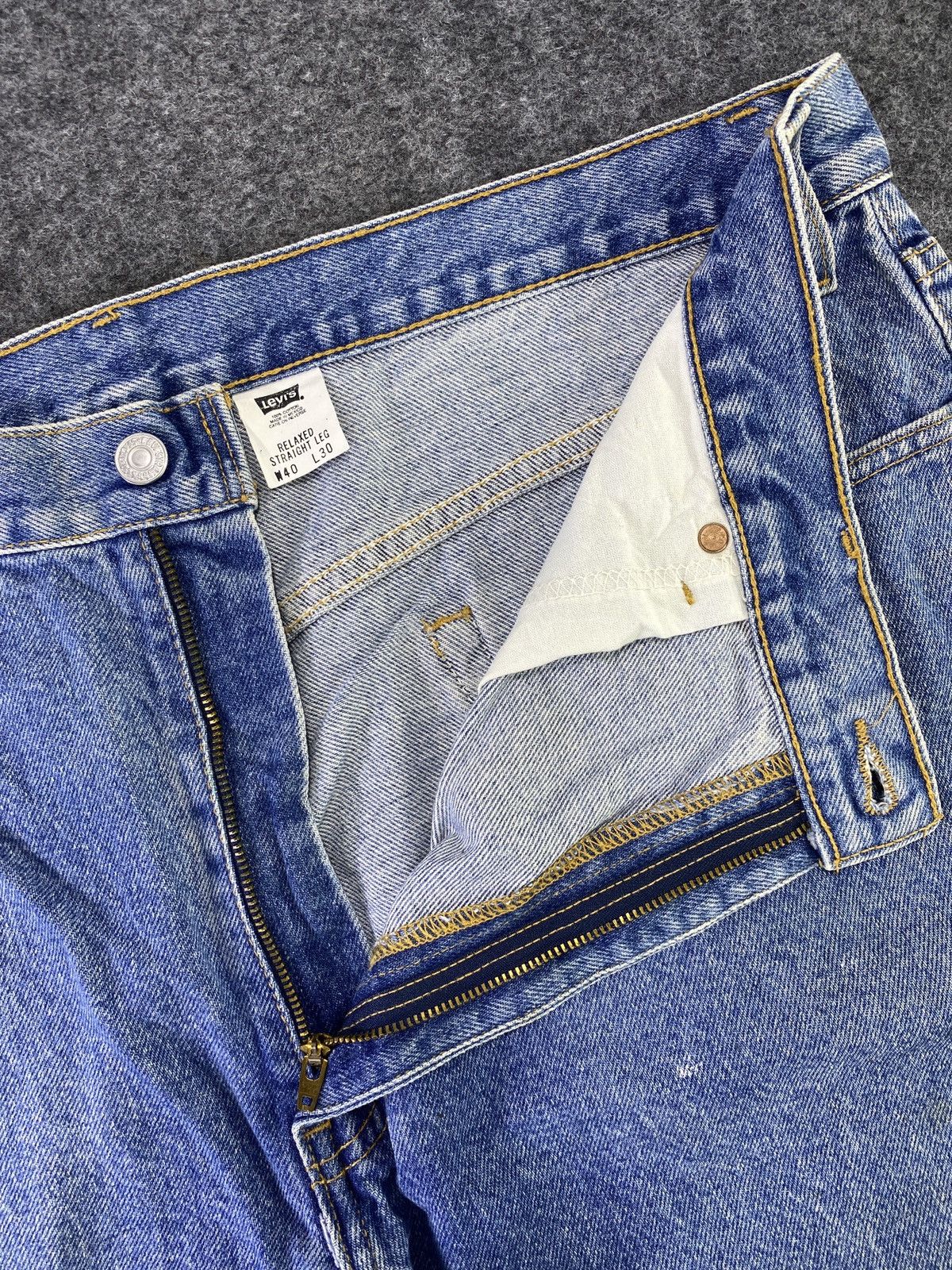Levi's Vintage Levi's 901 Blue Jeans- J760 Size US 40 / EU 56 - 3 Thumbnail