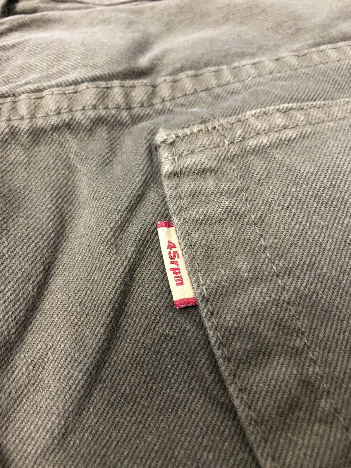 45rpm 00's 45RPM Studio Japan garment dyed jeans Size US 31 - 14 Thumbnail
