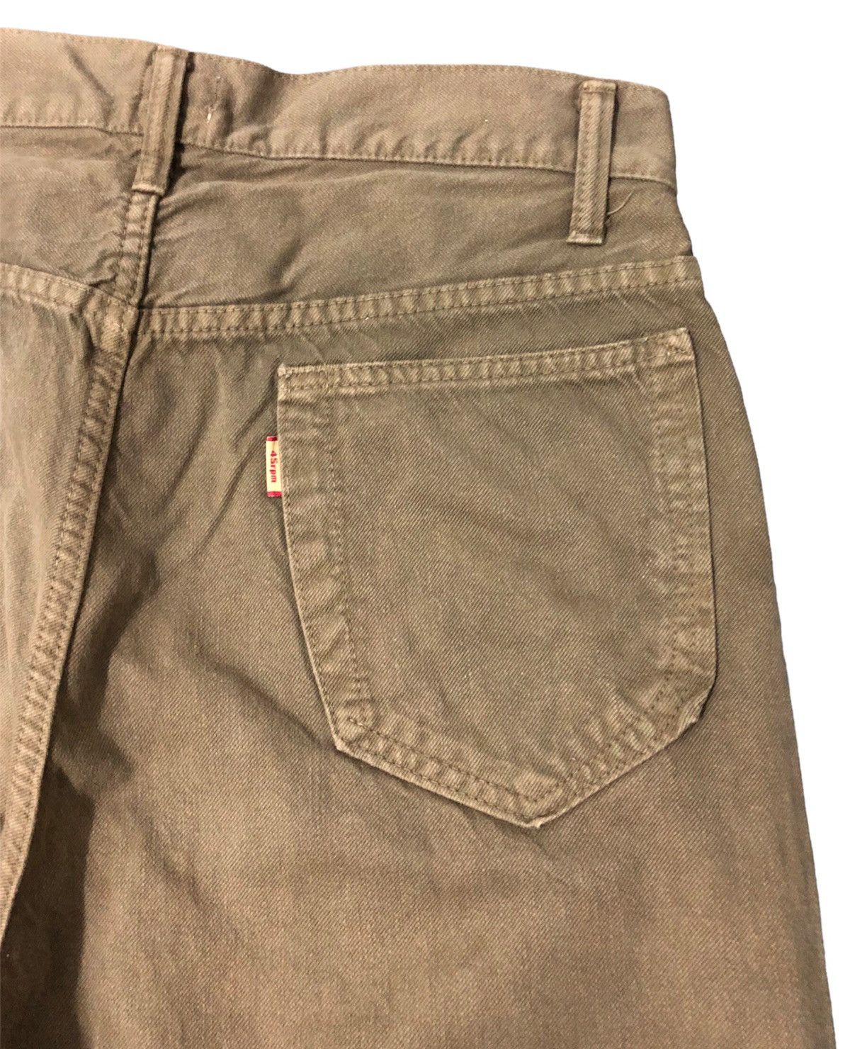 45rpm 00's 45RPM Studio Japan garment dyed jeans Size US 31 - 11 Thumbnail