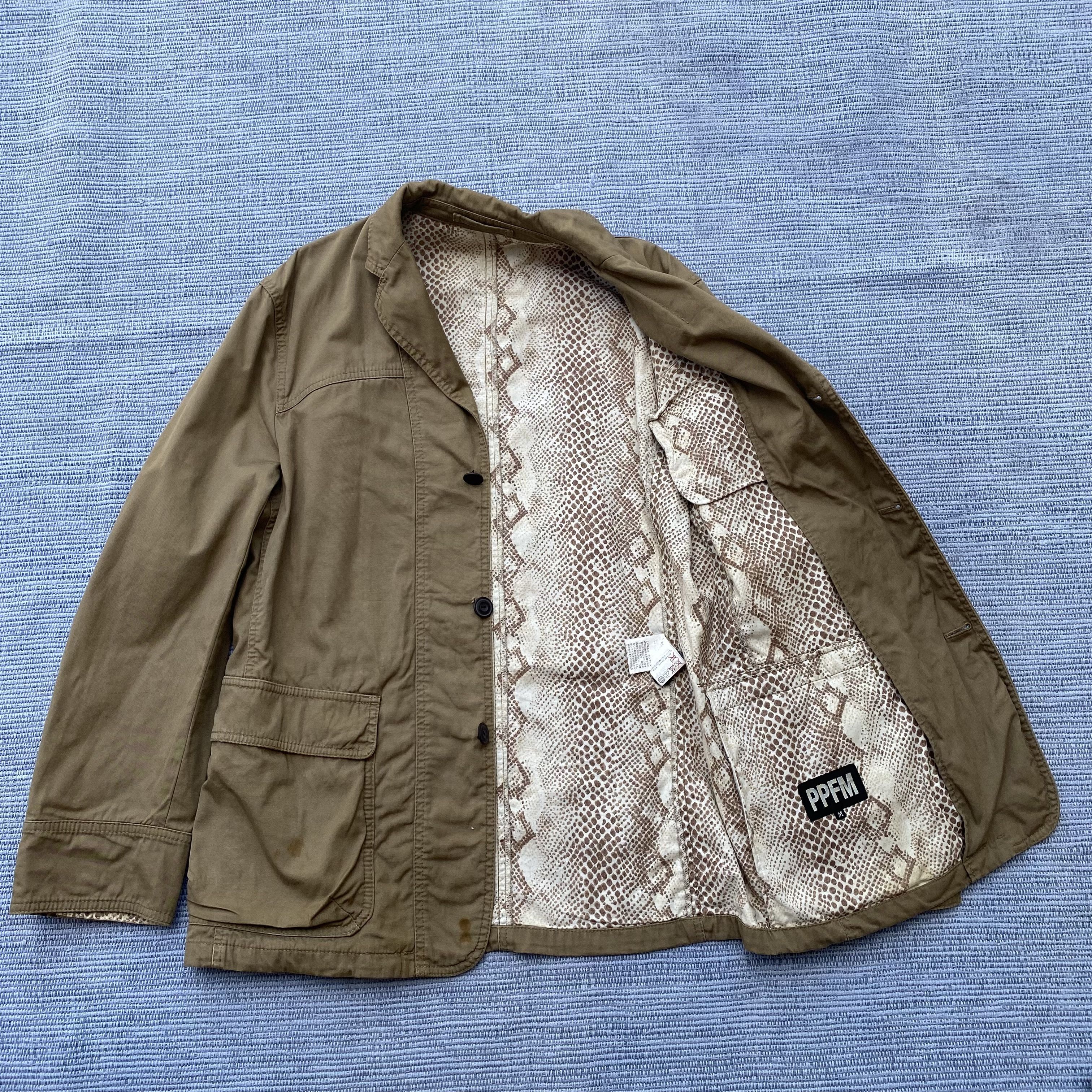 Japanese Brand vintage ppfm cotton jacket Size US M / EU 48-50 / 2 - 7 Thumbnail